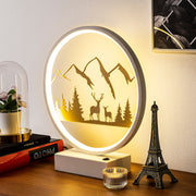 Candeeiro de mesa-XMAS9-Branco
Ouro