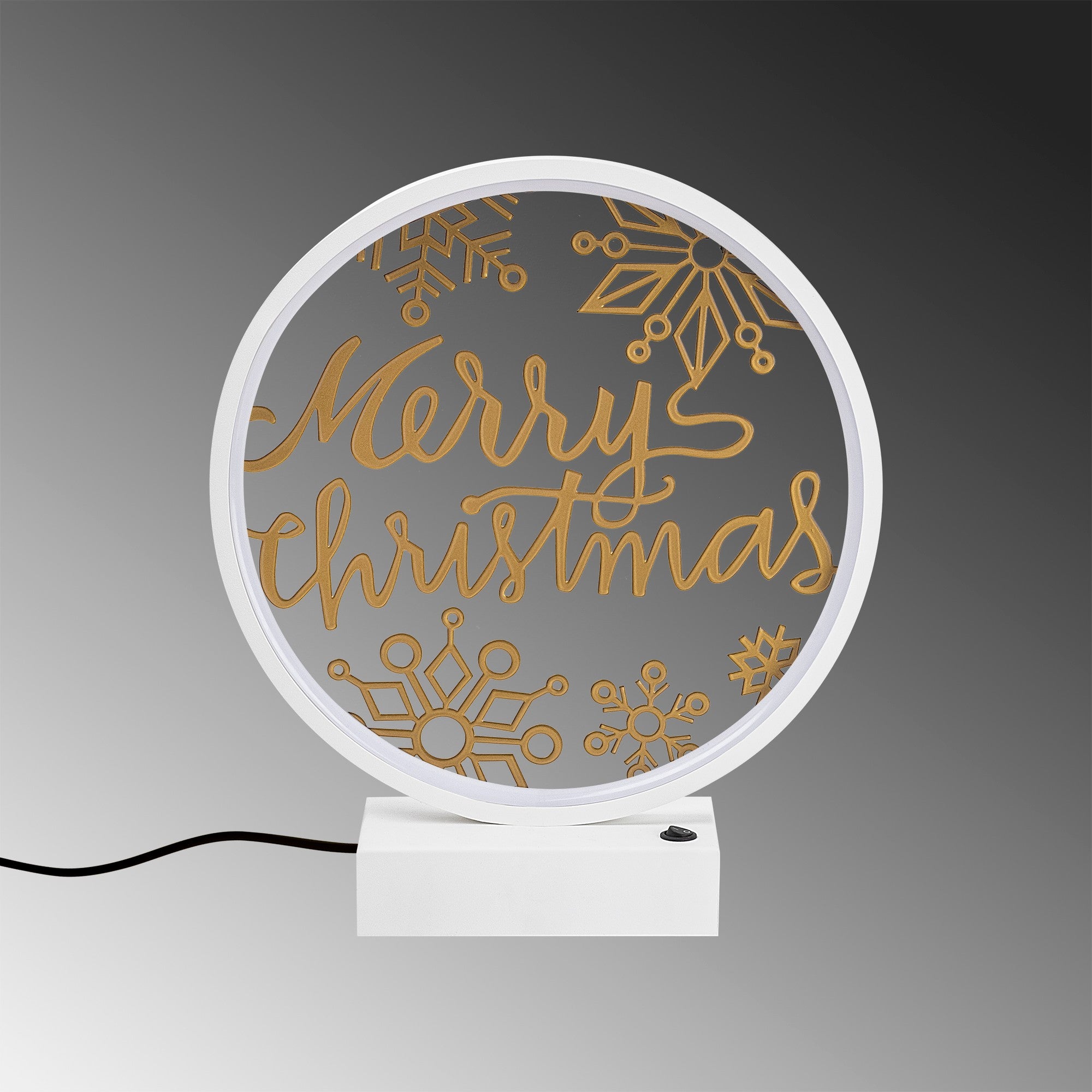 Candeeiro de mesa-XMAS13-Branco
Ouro