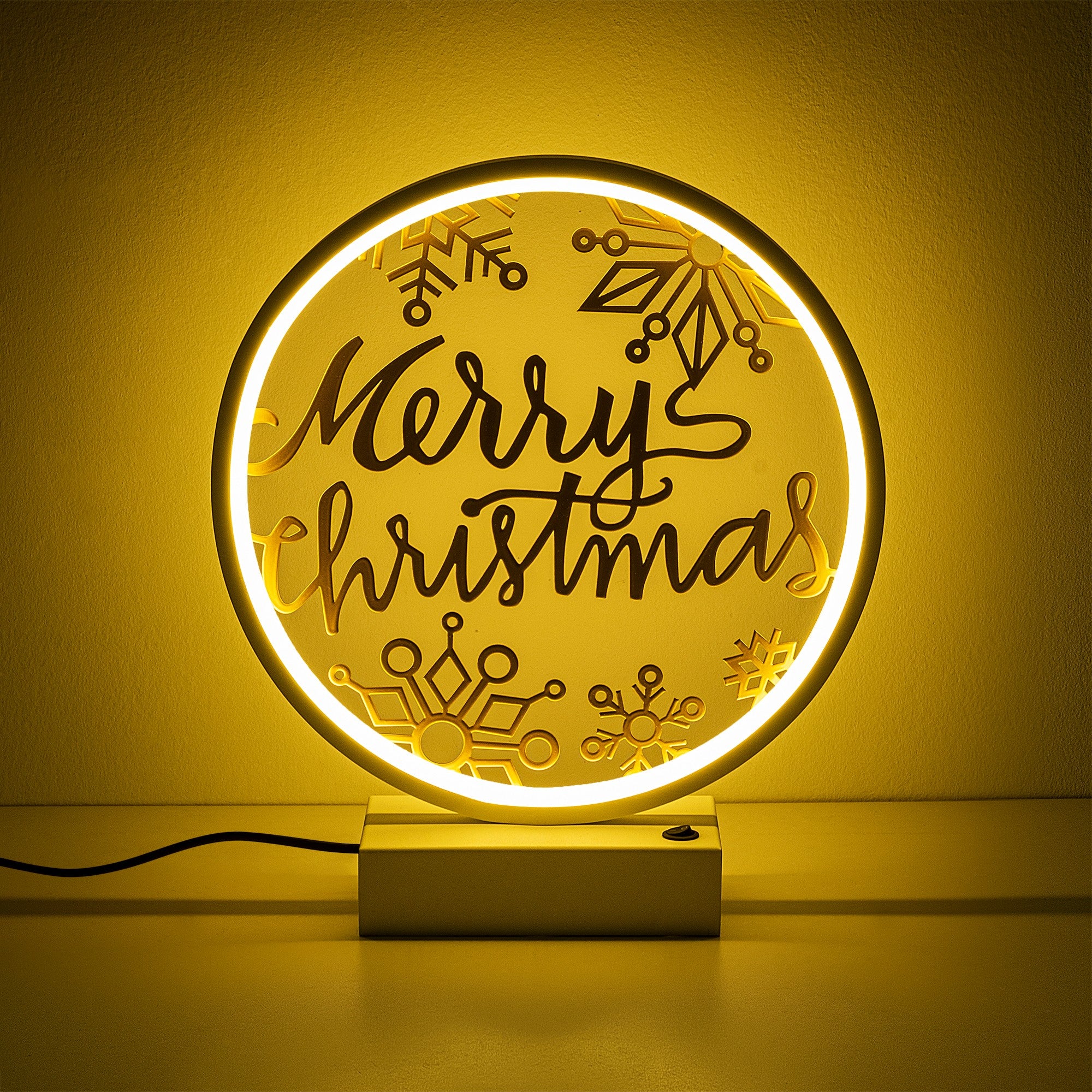 Candeeiro de mesa-XMAS13-Branco
Ouro