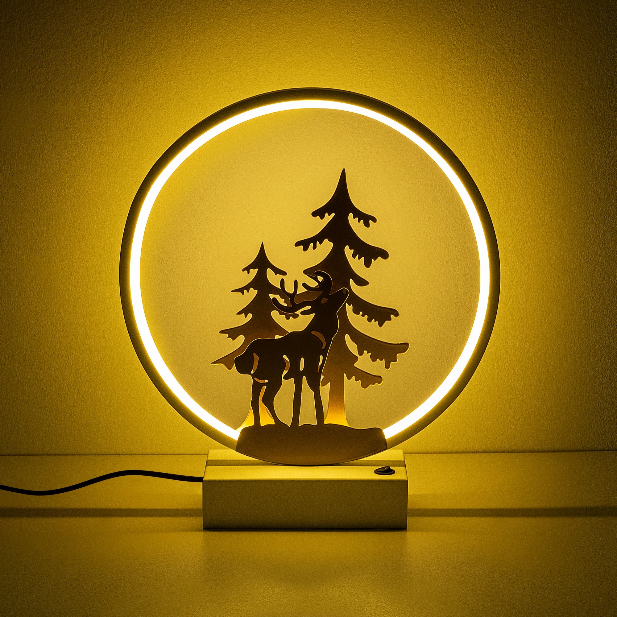 Candeeiro de mesa-XMAS16-Branco
Ouro