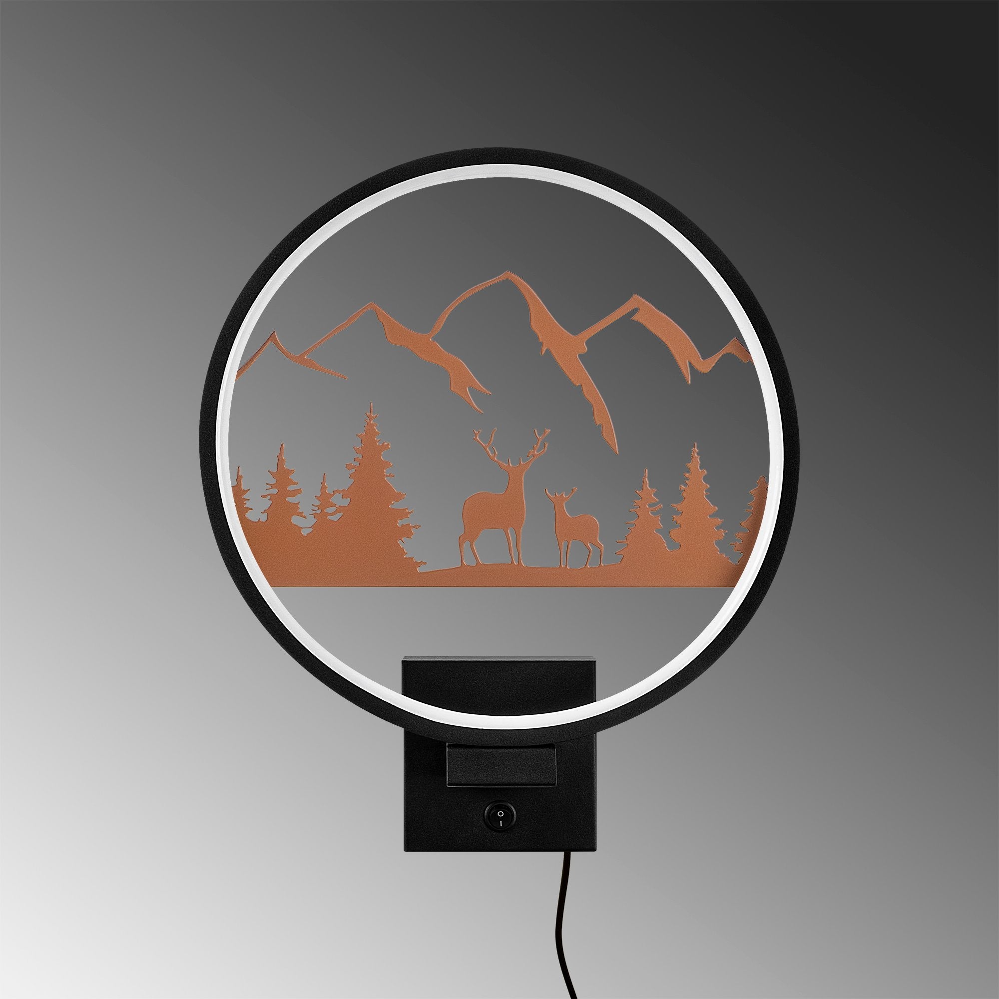 Candeeiro de Parede-XMAS17-Preto
Cobre