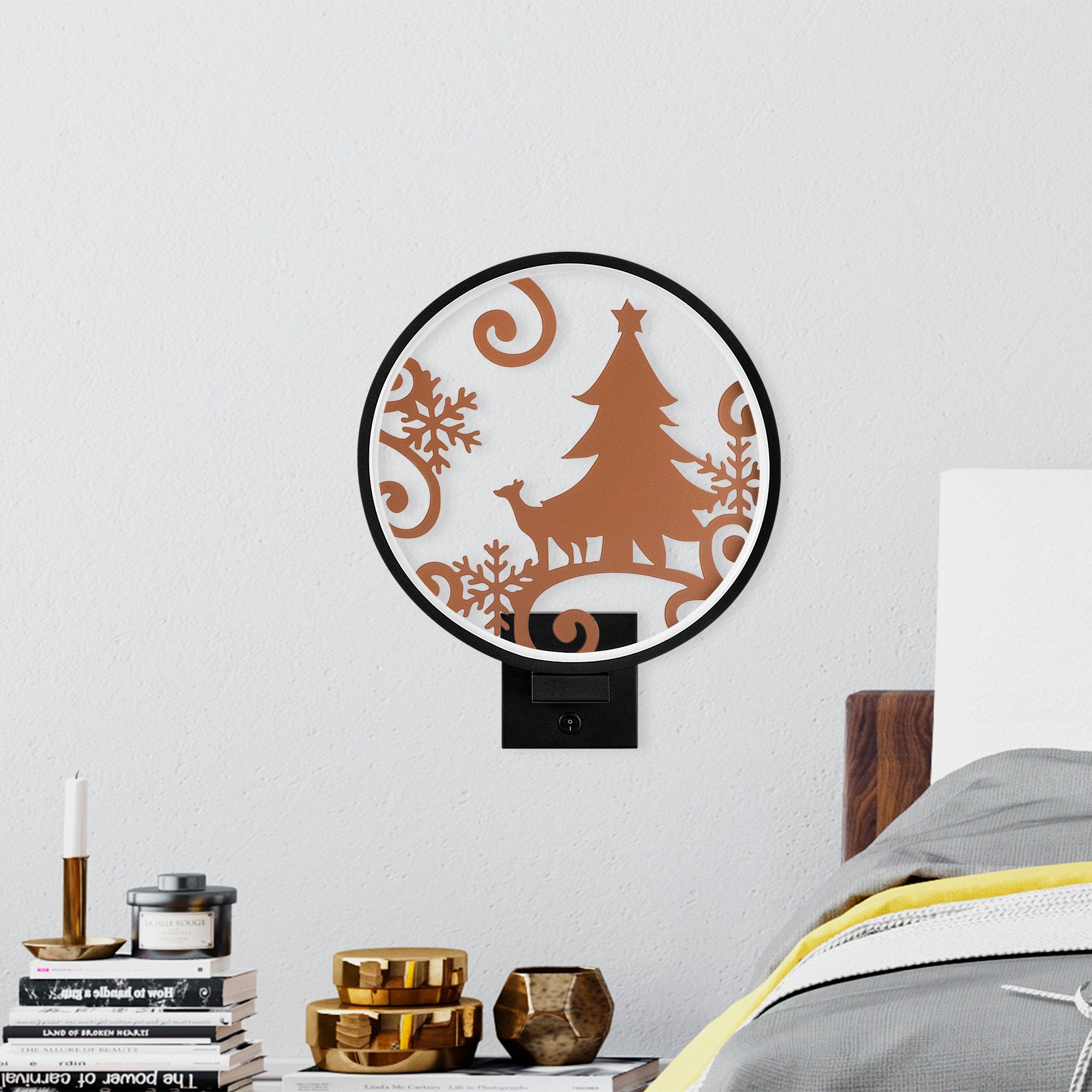 Candeeiro de Parede-XMAS19-Preto
Cobre