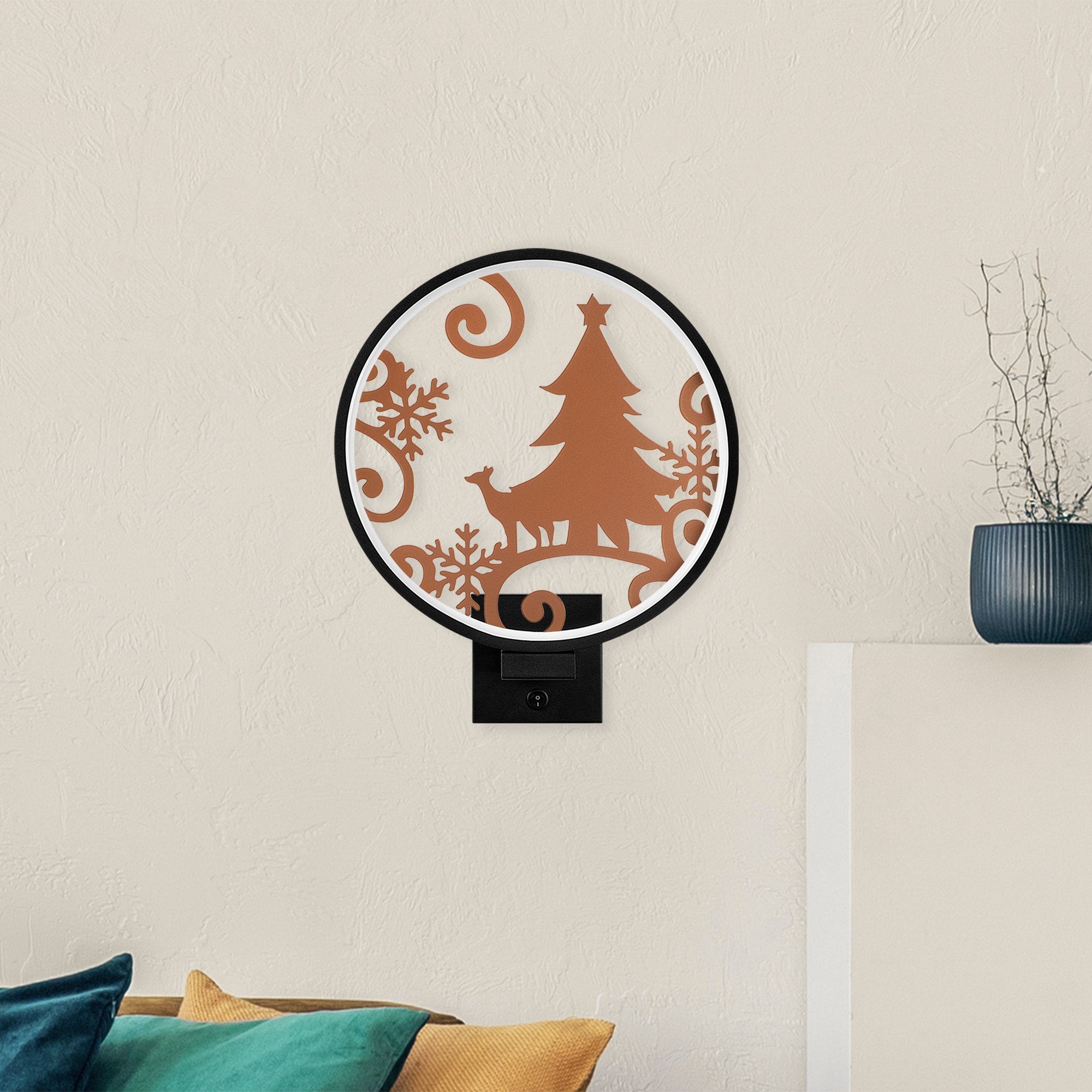 Candeeiro de Parede-XMAS19-Preto
Cobre