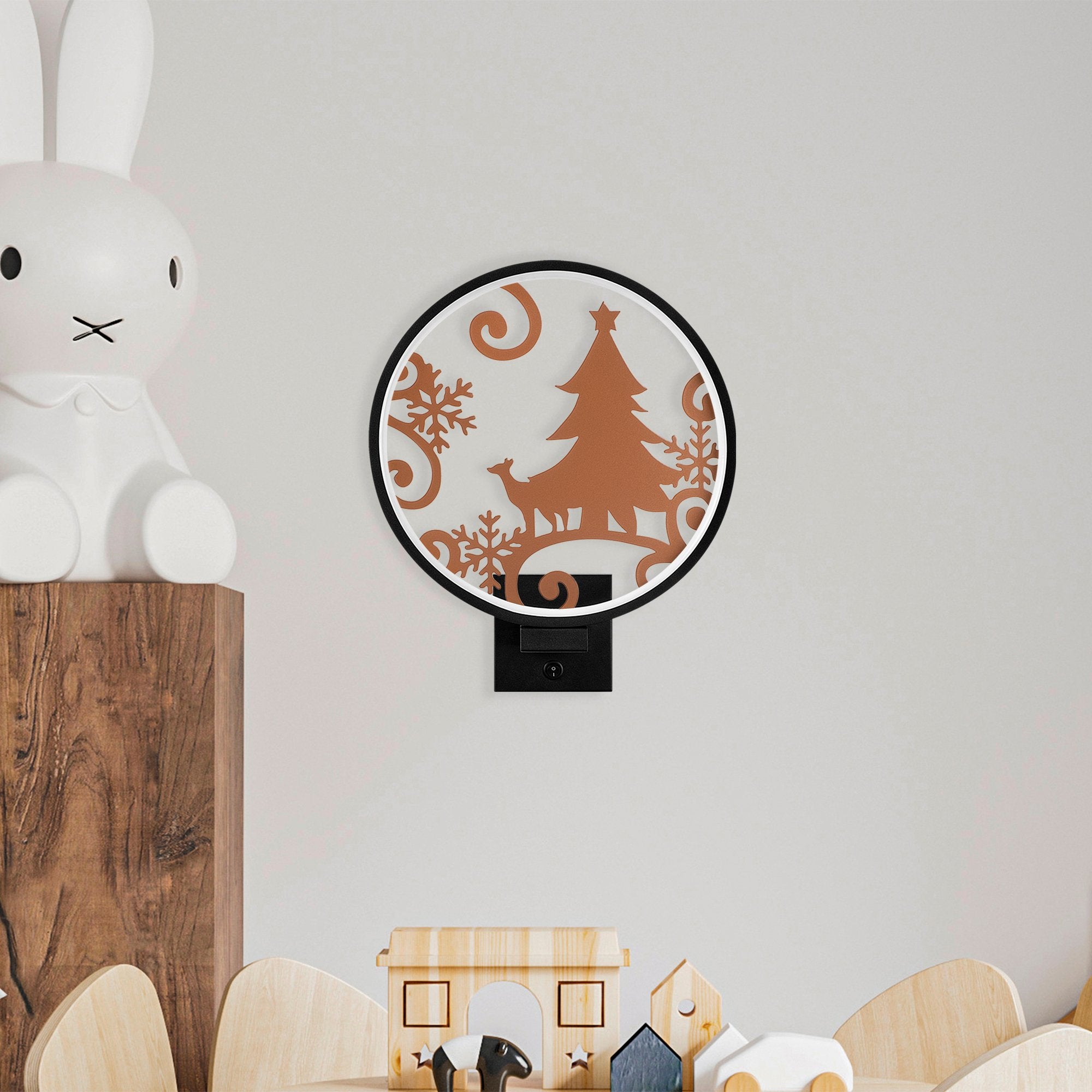 Candeeiro de Parede-XMAS19-Preto
Cobre