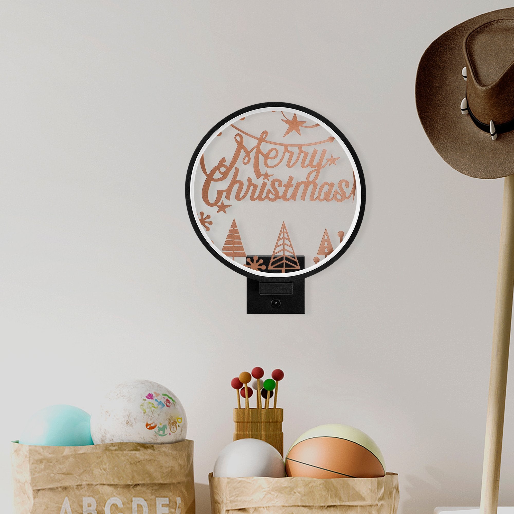 Candeeiro de Parede-XMAS20-Preto
Cobre