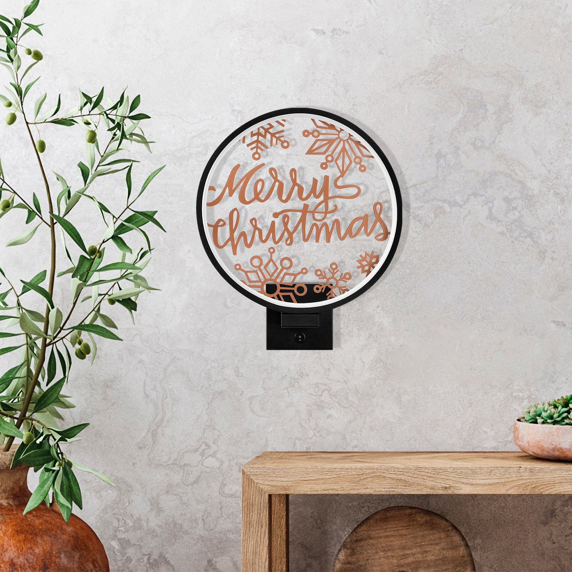 Candeeiro de Parede-XMAS21-Preto
Cobre