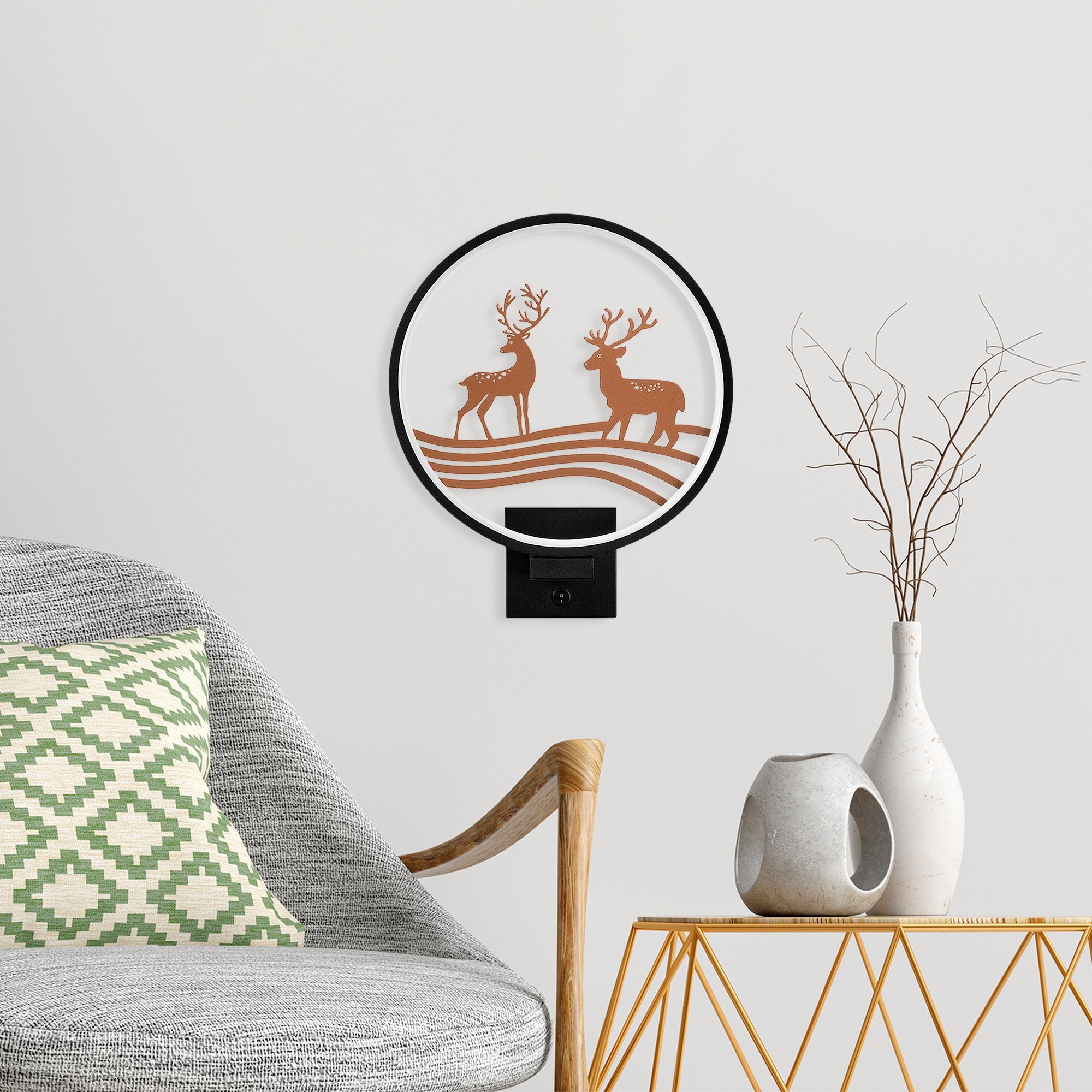 Candeeiro de Parede-XMAS22-Preto
Cobre