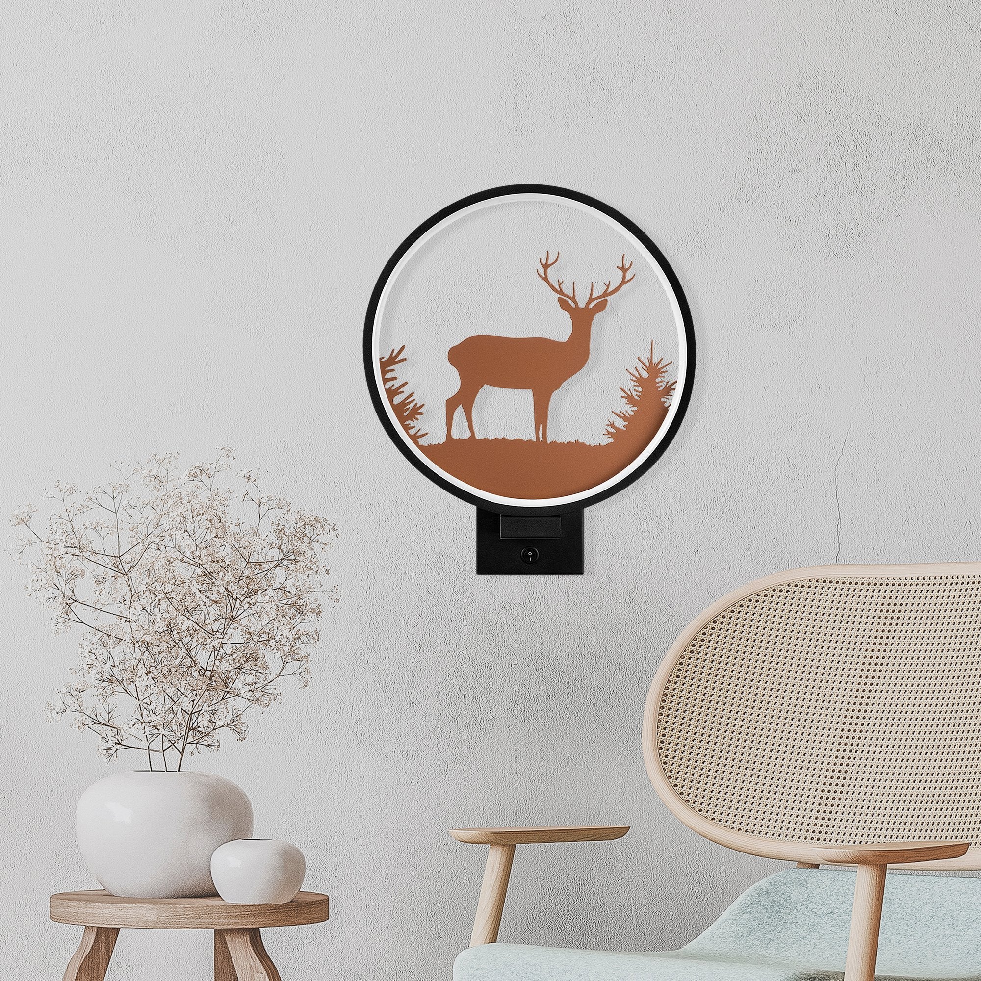 Candeeiro de Parede-XMAS23-Preto
Cobre