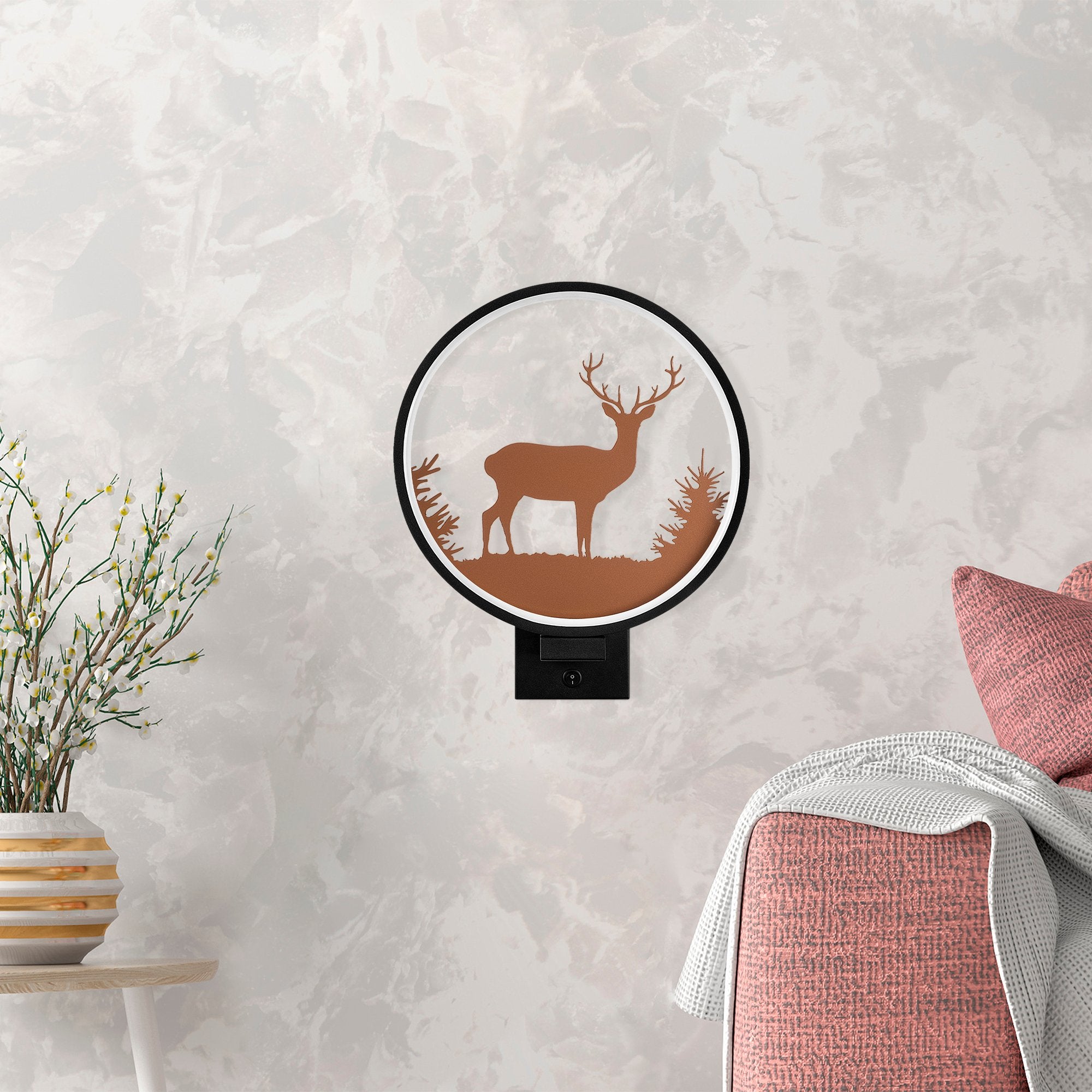 Candeeiro de Parede-XMAS23-Preto
Cobre