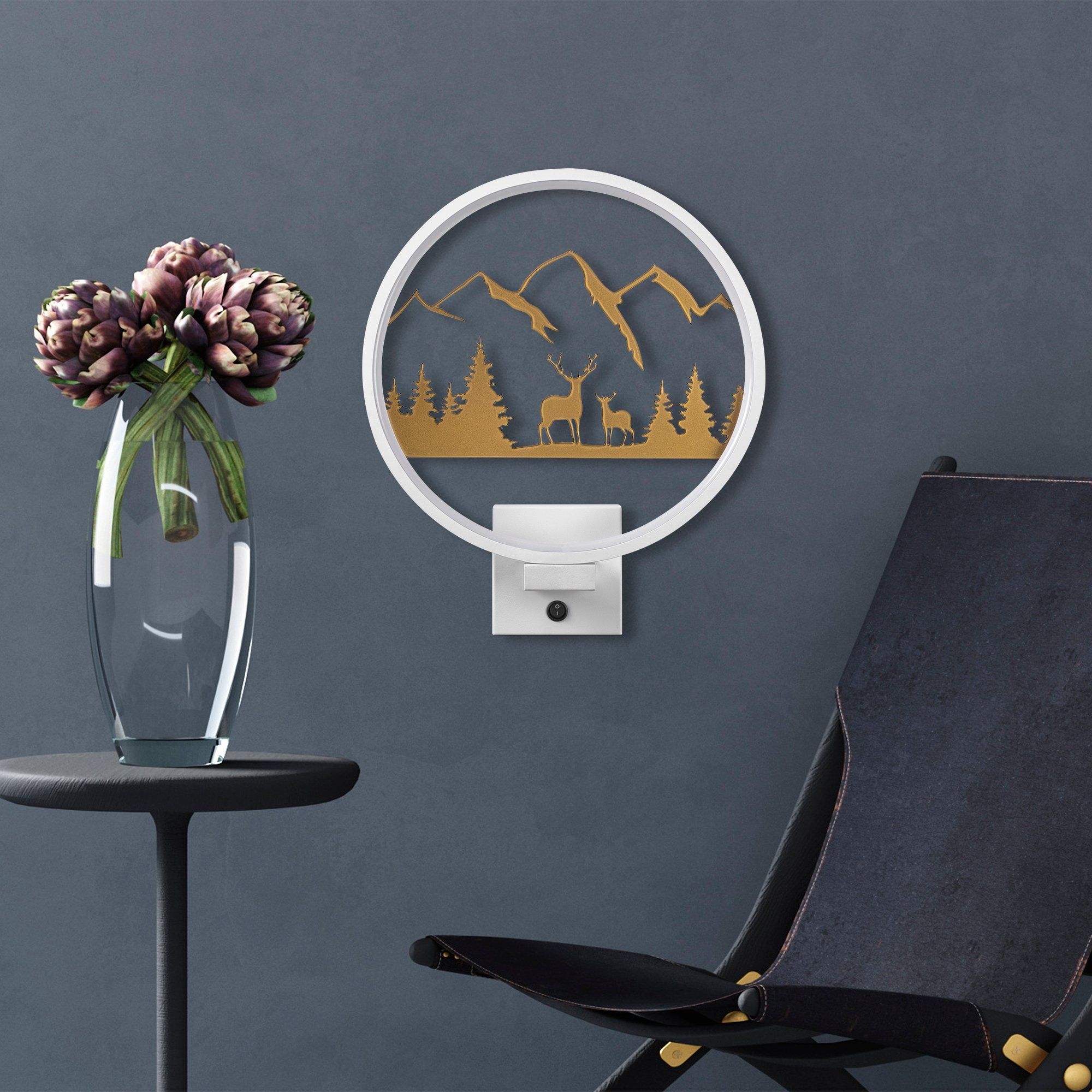 Candeeiro de Parede-XMAS25-Branco
Ouro