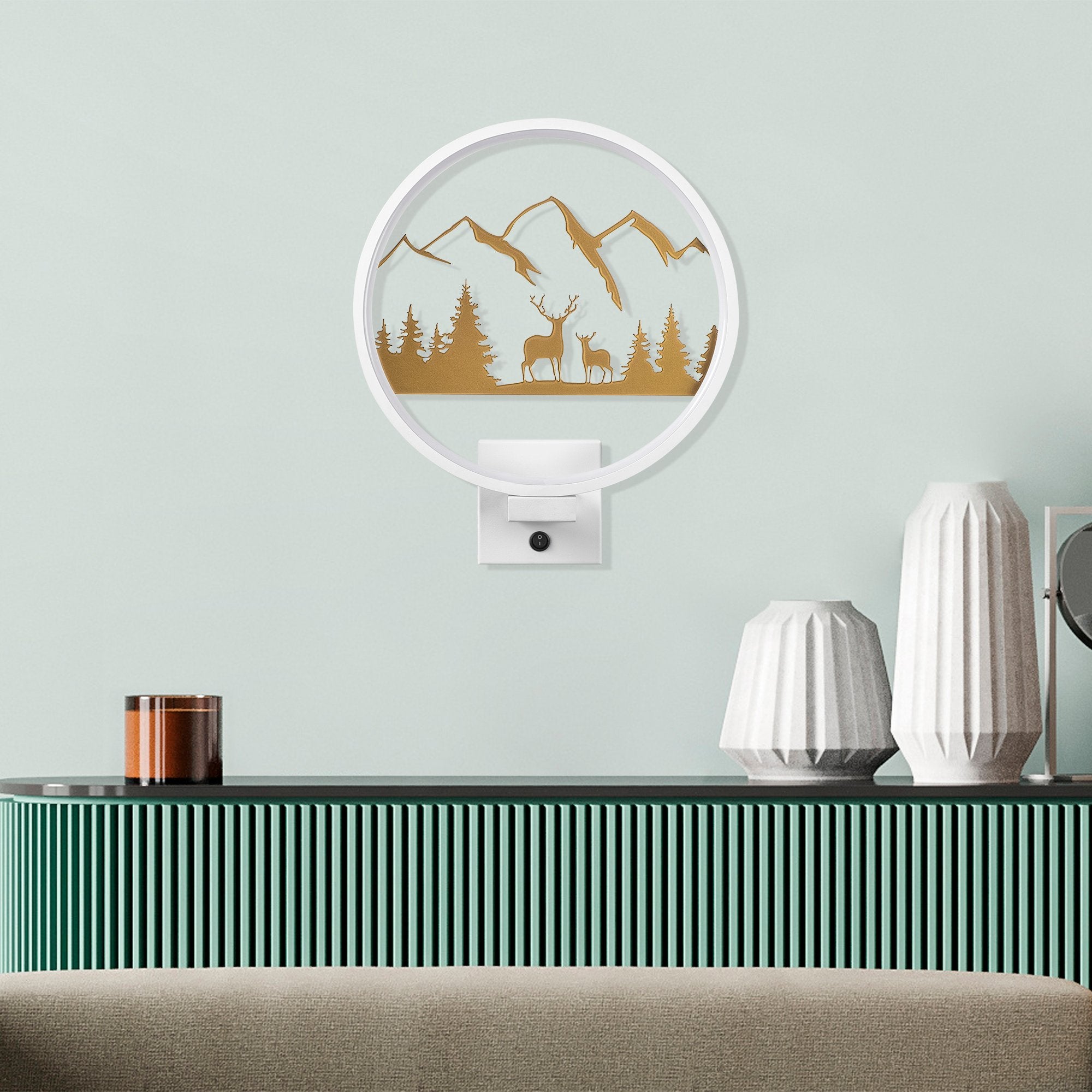 Candeeiro de Parede-XMAS25-Branco
Ouro