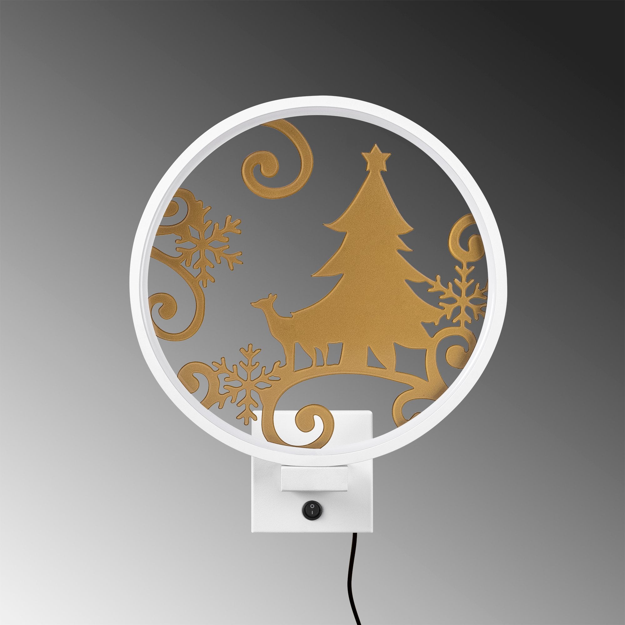 Candeeiro de Parede-XMAS27-Branco
Ouro