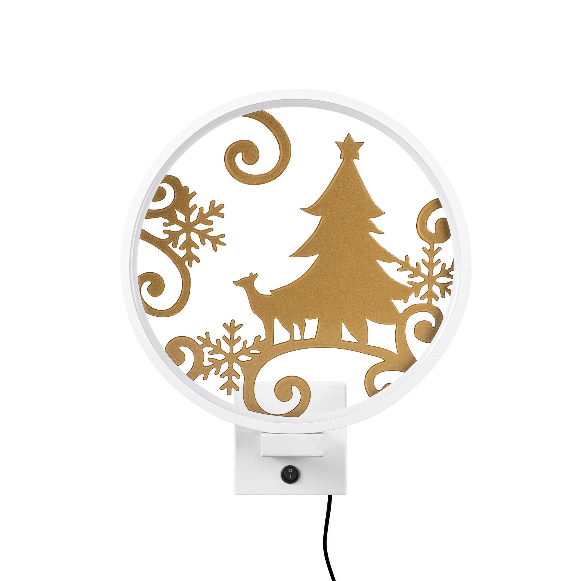 Candeeiro de Parede-XMAS27-Branco
Ouro