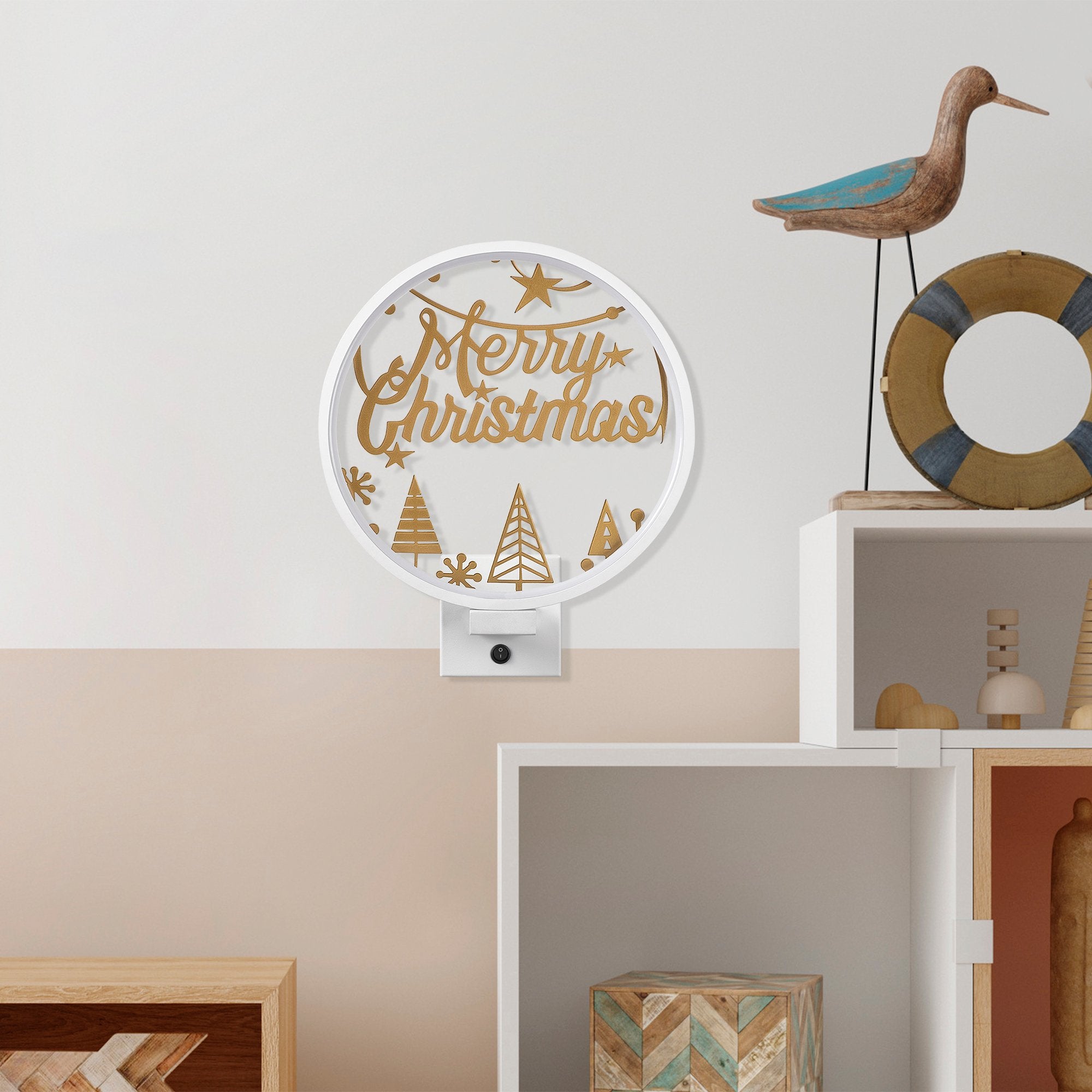 Candeeiro de Parede-XMAS28-Branco
Ouro