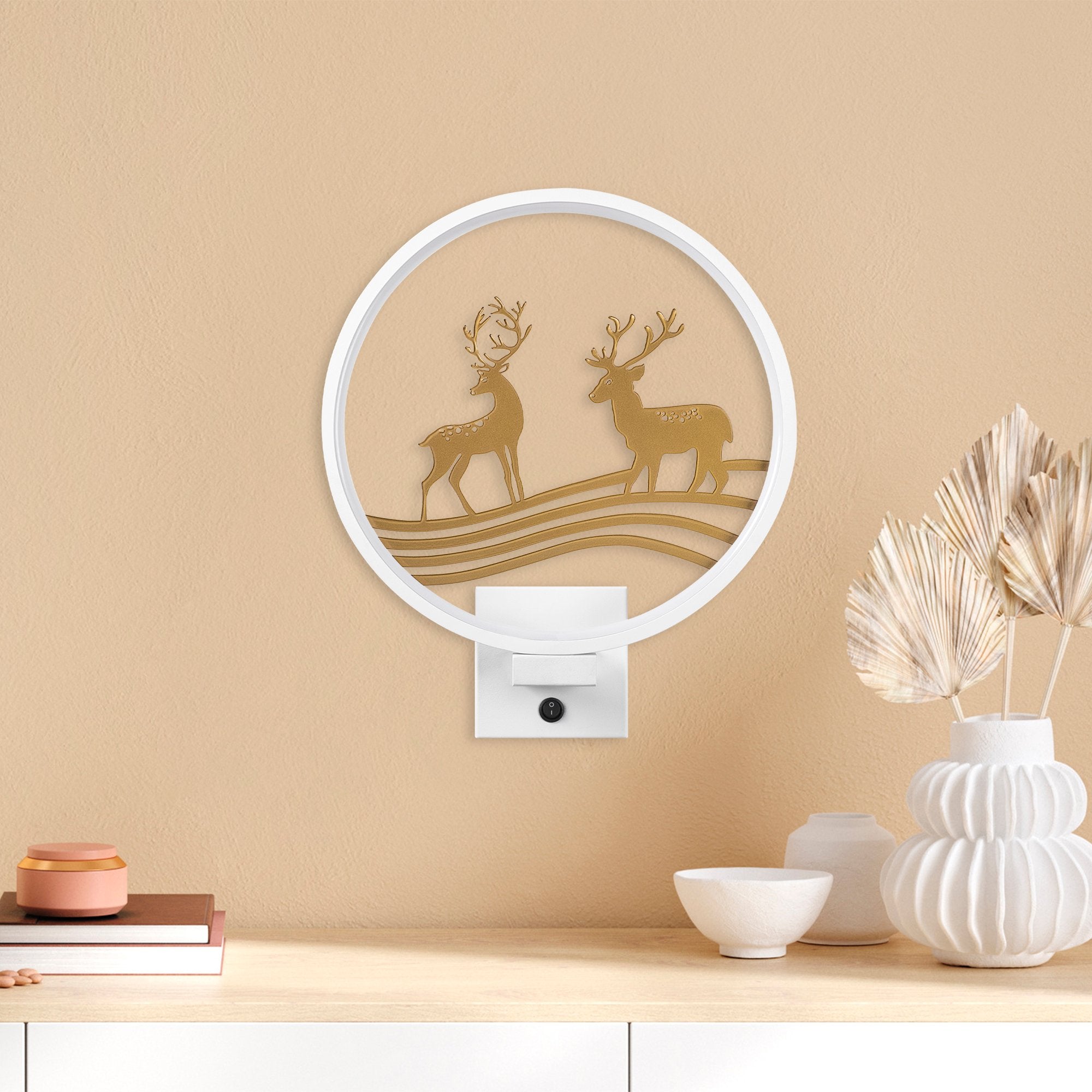 Candeeiro de Parede-XMAS30-Branco
Ouro