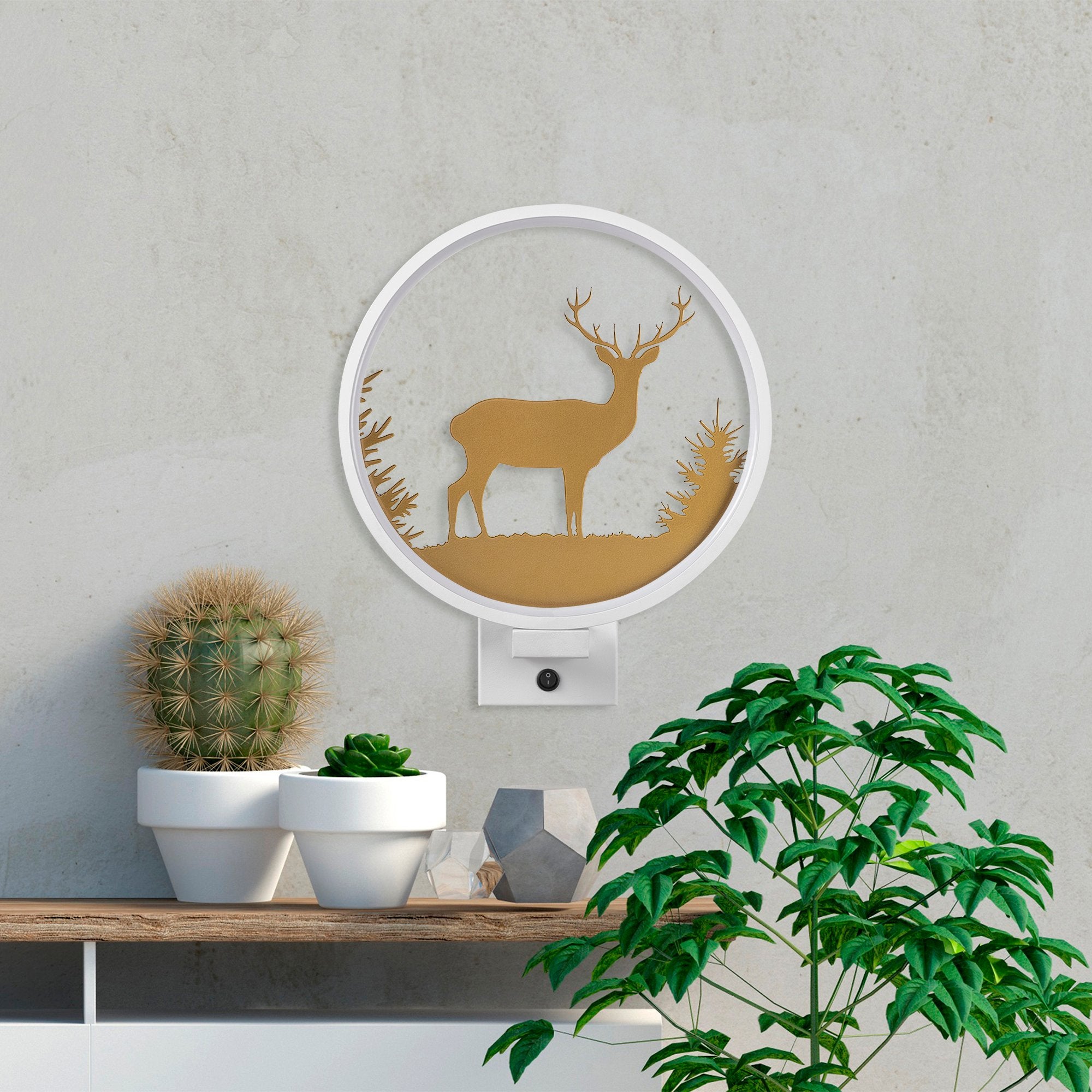 Candeeiro de Parede-XMAS31-Branco
Ouro