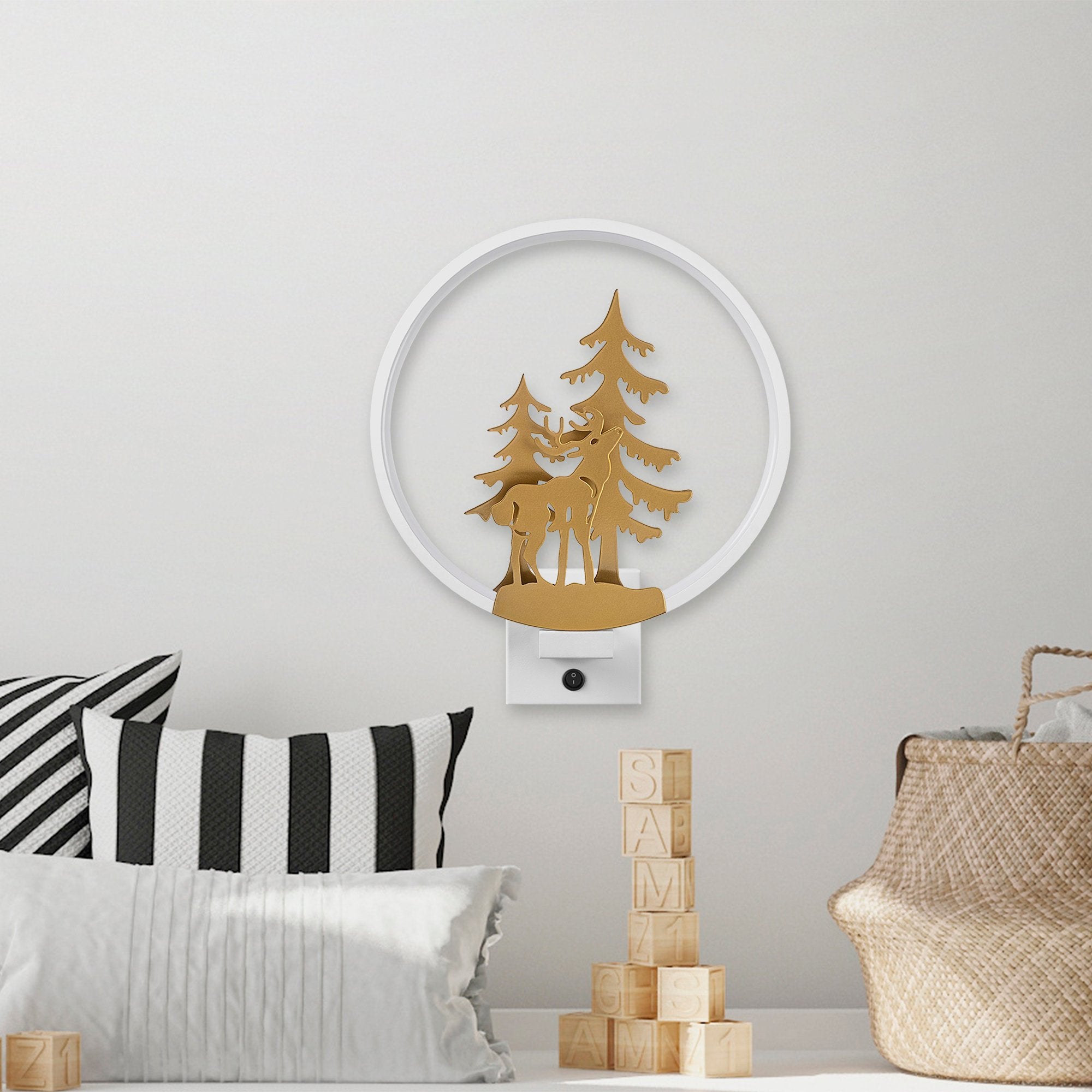 Candeeiro de Parede-XMAS32-Branco
Ouro