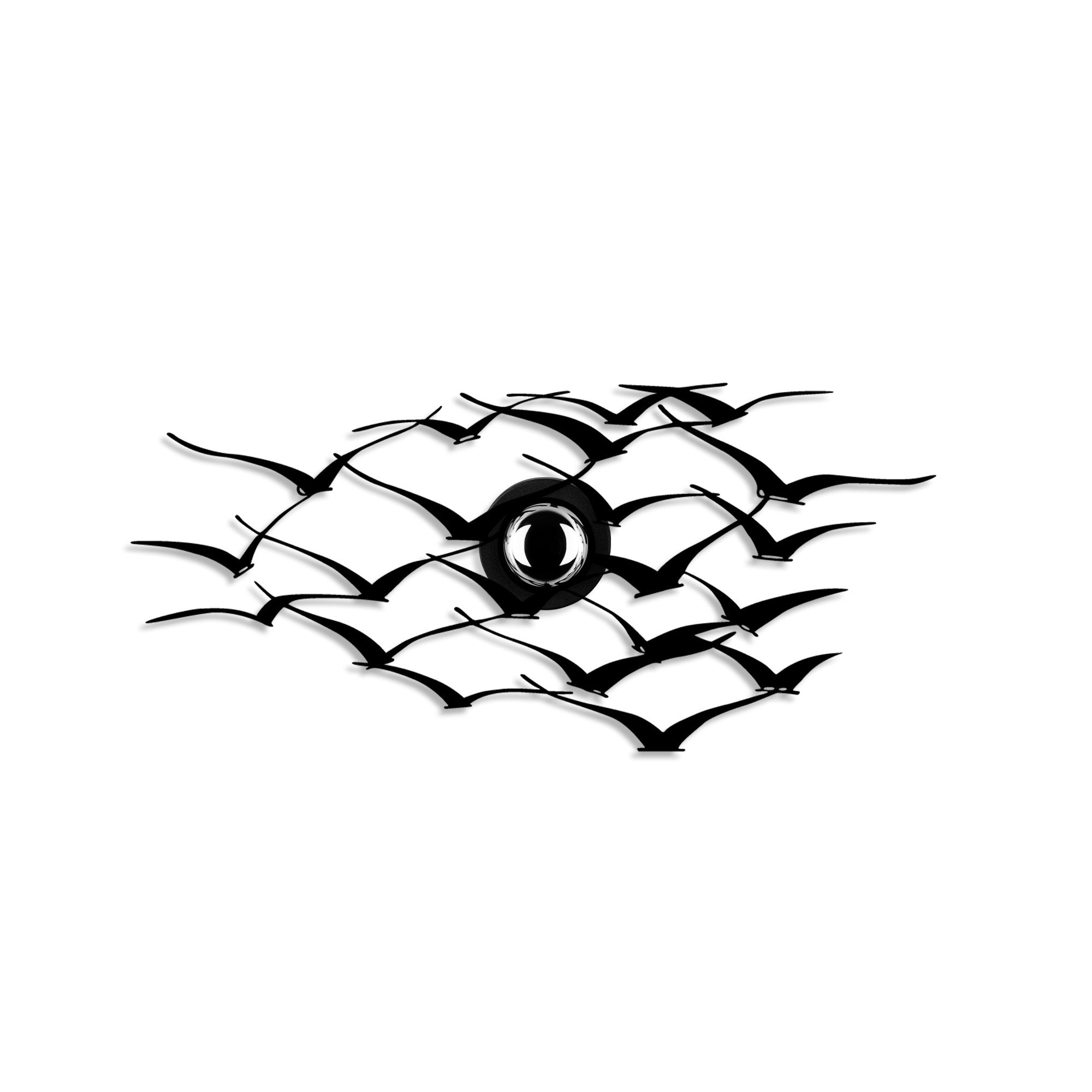 Candeeiro de Parede-Flying Birds-Preto