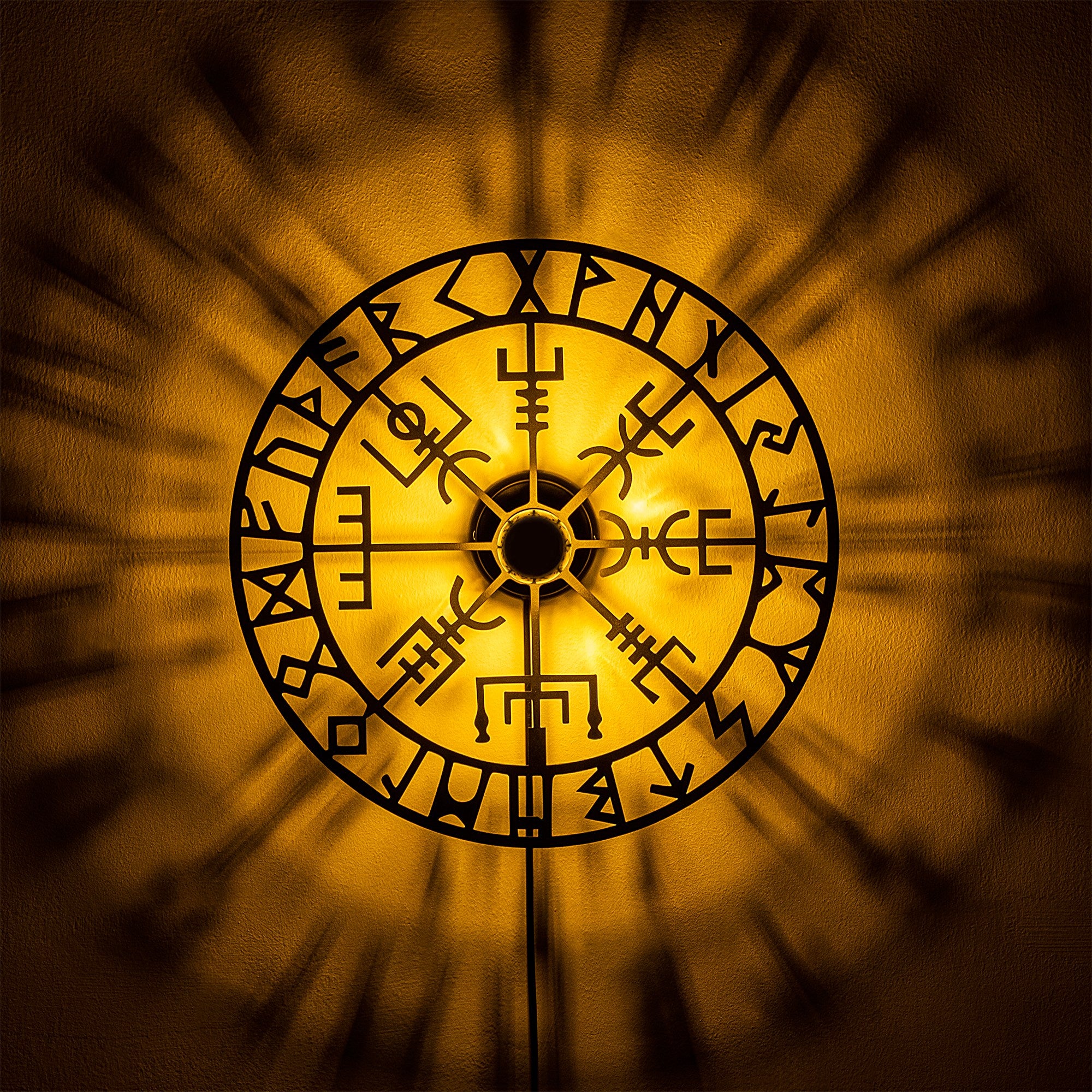 Candeeiro de Parede-Straw-Preto