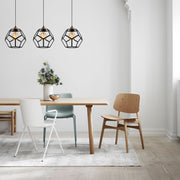 Candeeiro de Teto Industrial, Preto e Bronze, 96 x 26 cm, Altura Ajustável 120 cm, 3 x E27 Máx. 40 W, Corpo de Metal Elegante, Perfeito para Espaços Modernos