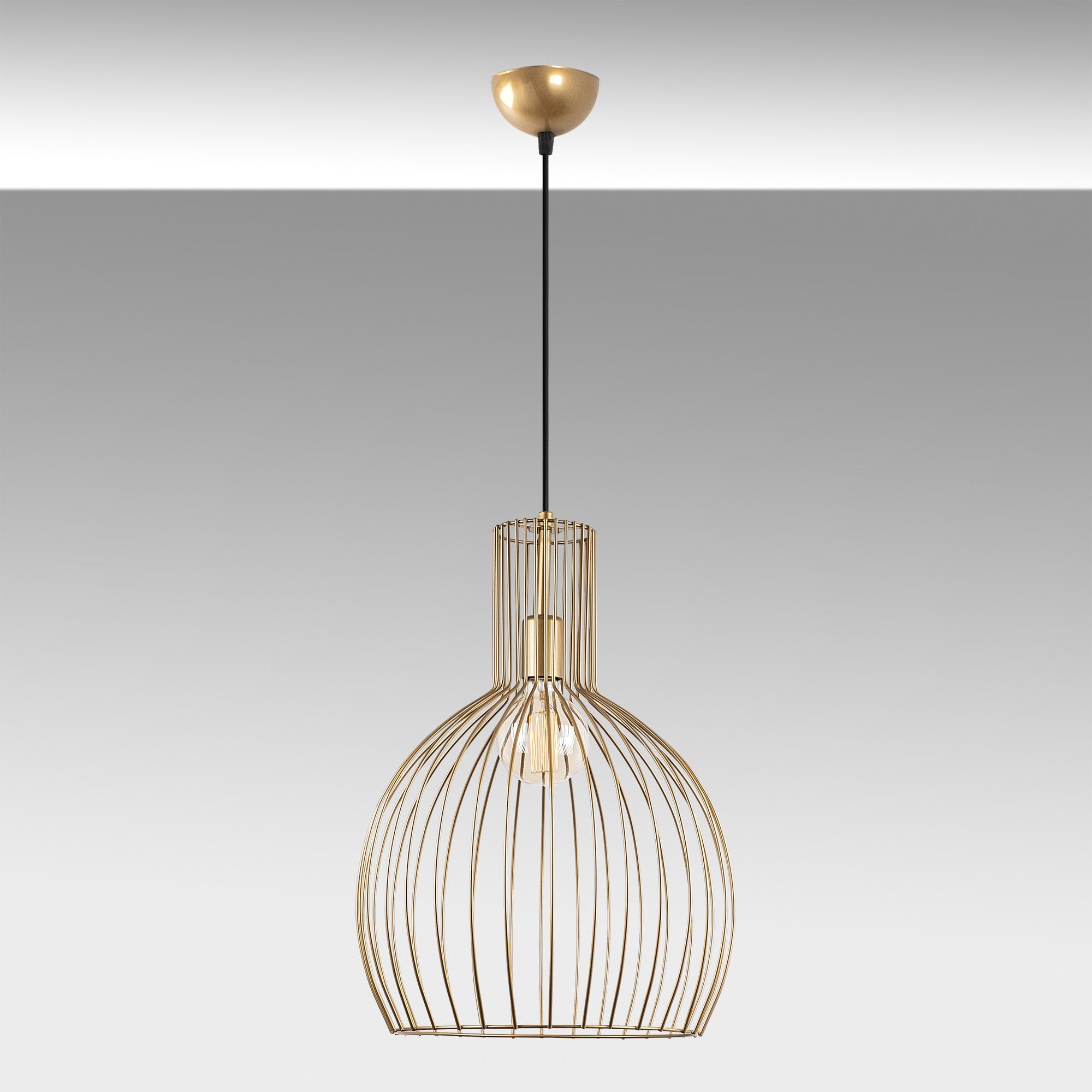 Candeeiro de Teto  - Tabut - Ouro