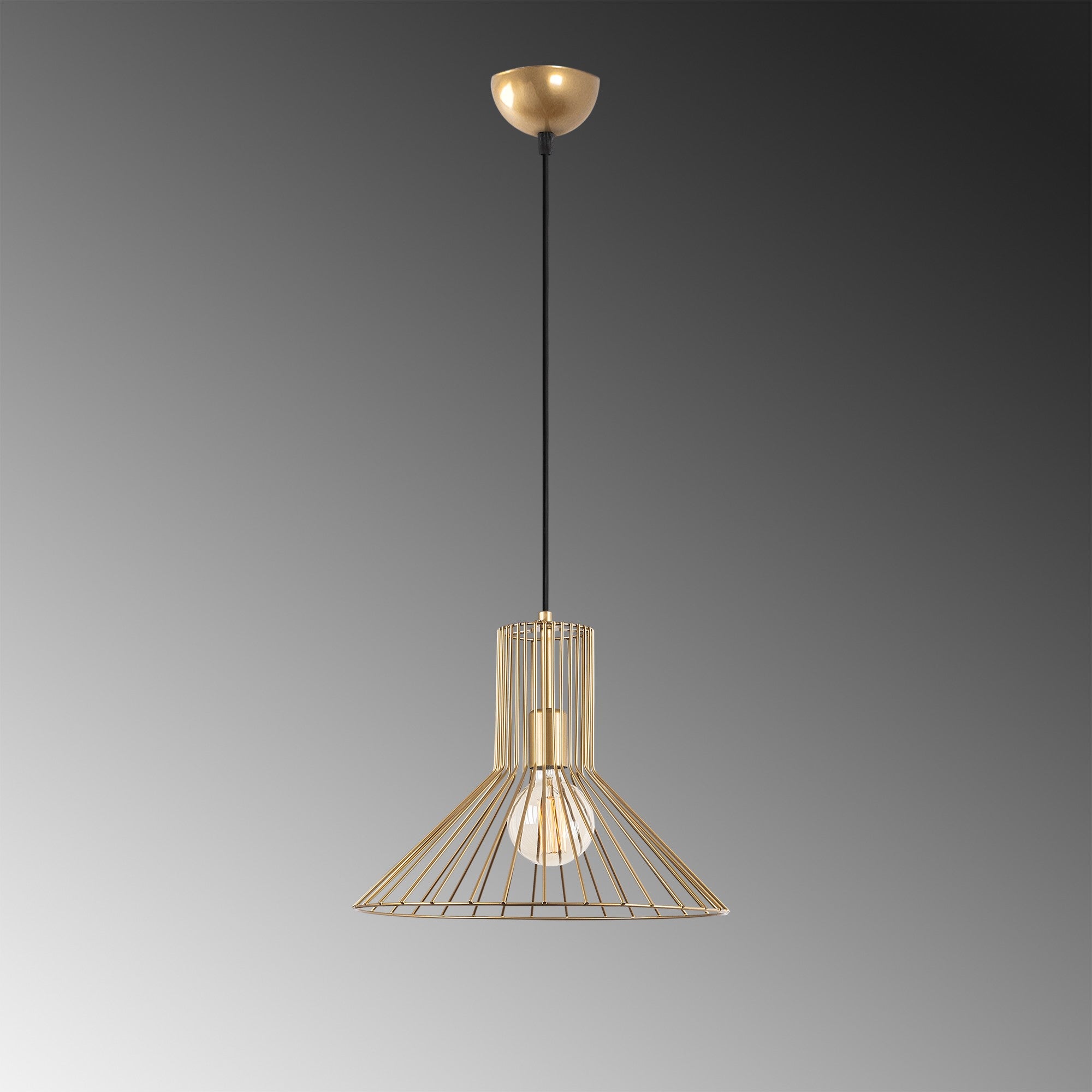 Candeeiro de Teto  - Tabut - Ouro