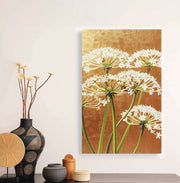 Quadro Decorativo em Tela 45x70cm - Arte Multicolor em Madeira de Pinho Natural