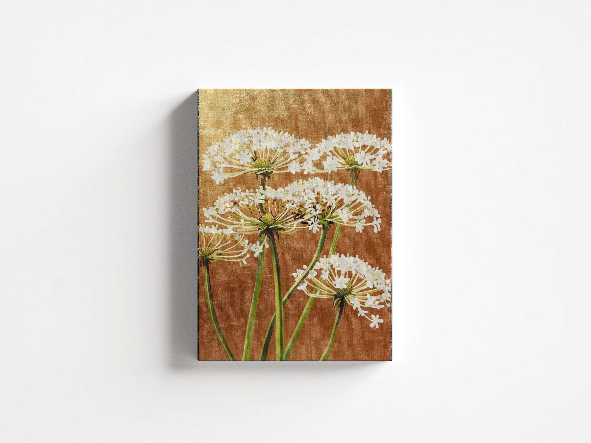 Quadro Decorativo em Tela 45x70cm - Arte Multicolor em Madeira de Pinho Natural