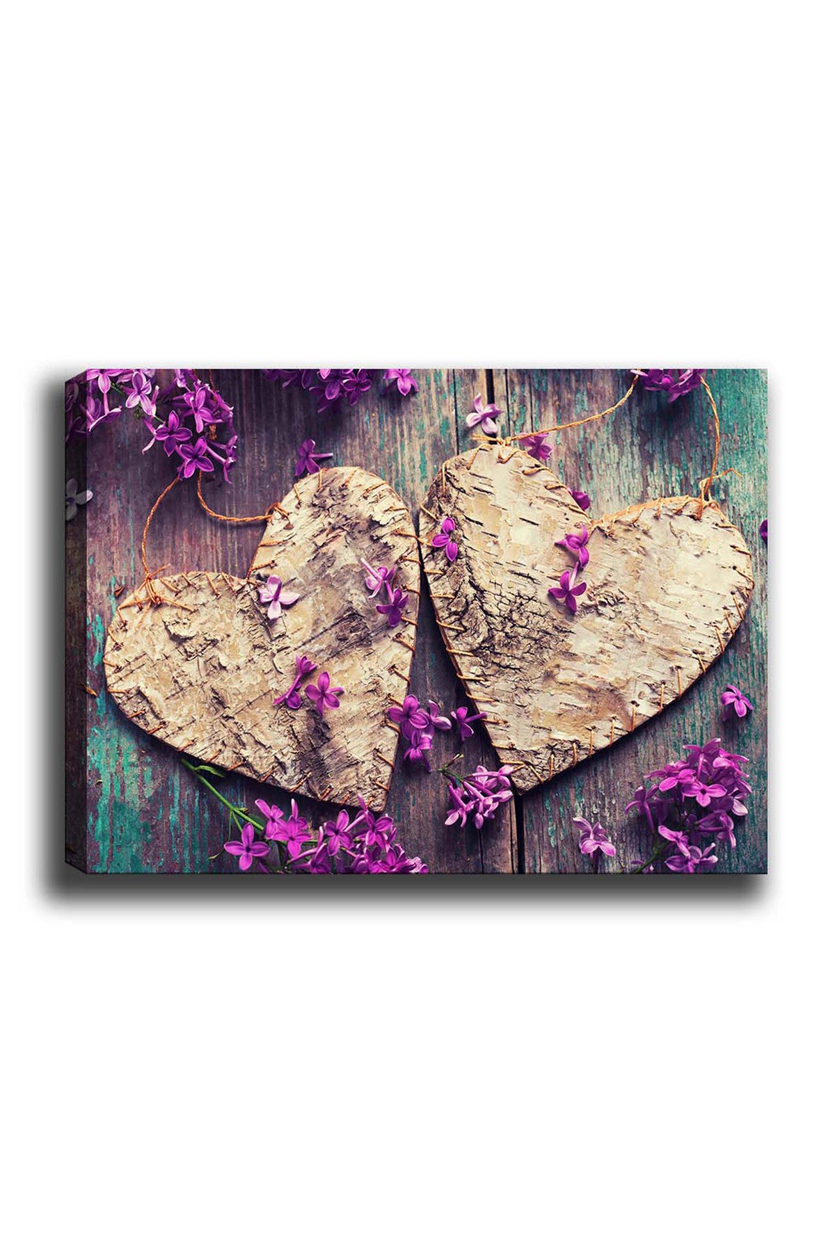 Impressionante pintura decorativa em tela, 50 x 70 cm | 100% tela, 100% moldura de madeira (3 cm de espessura) | Perfeita para amantes de decoração e arte