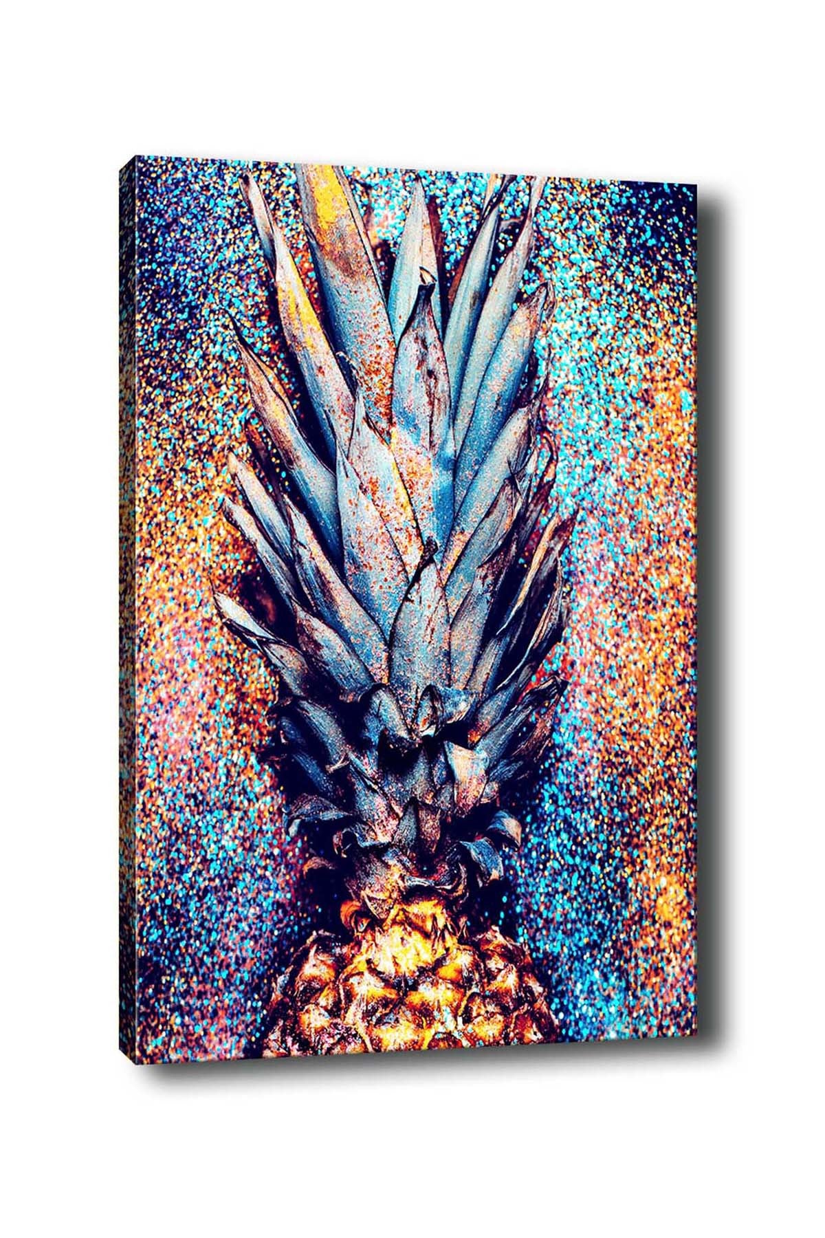 Impressionante pintura decorativa em tela, 50 x 70 cm | 100% tela, 100% moldura de madeira (3 cm de espessura) | Perfeita para amantes de decoração e arte