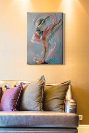 Impressionante pintura decorativa em tela, 50 x 70 cm | 100% tela, 100% moldura de madeira (3 cm de espessura) | Perfeita para amantes de decoração e arte