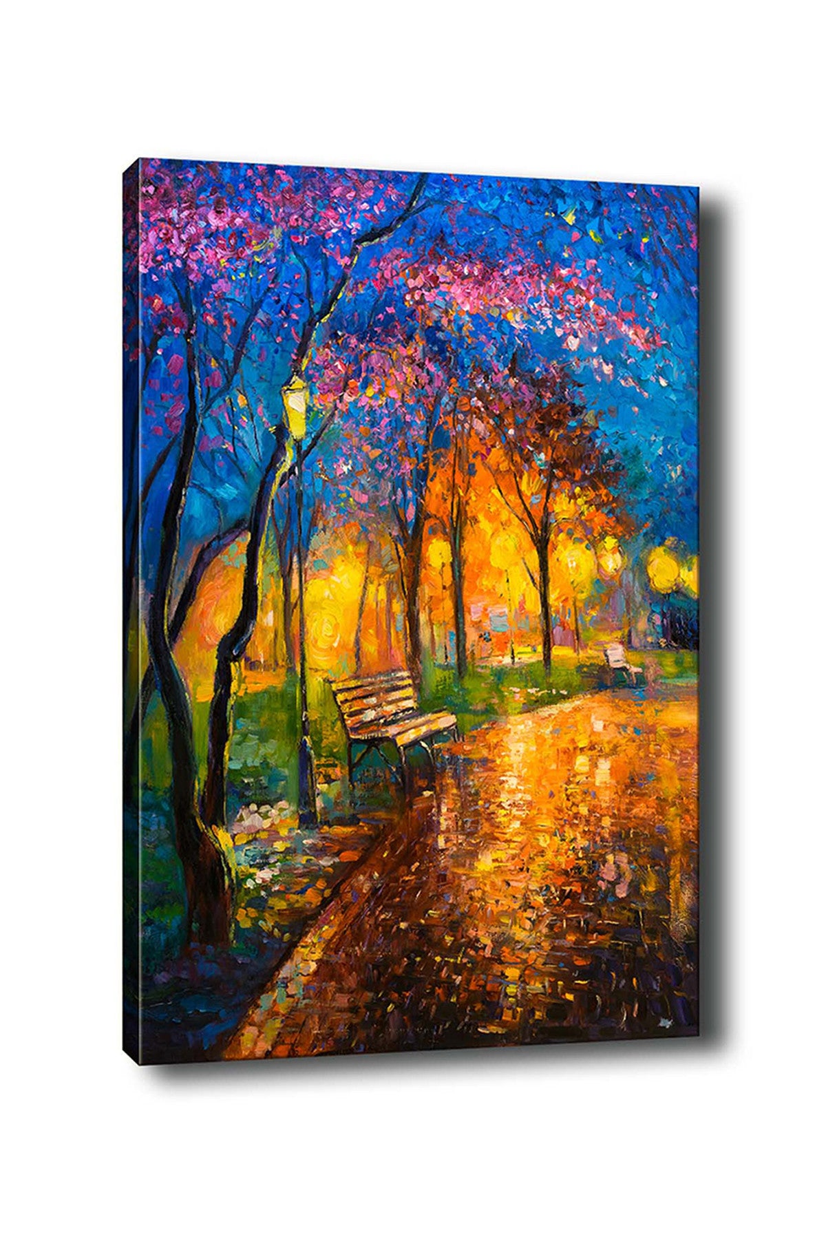 Pintura decorativa em tela – 70 x 100 cm – madeira – tela