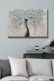 Pintura decorativa em tela – 70 x 100 cm – moldura de madeira – 100% tela