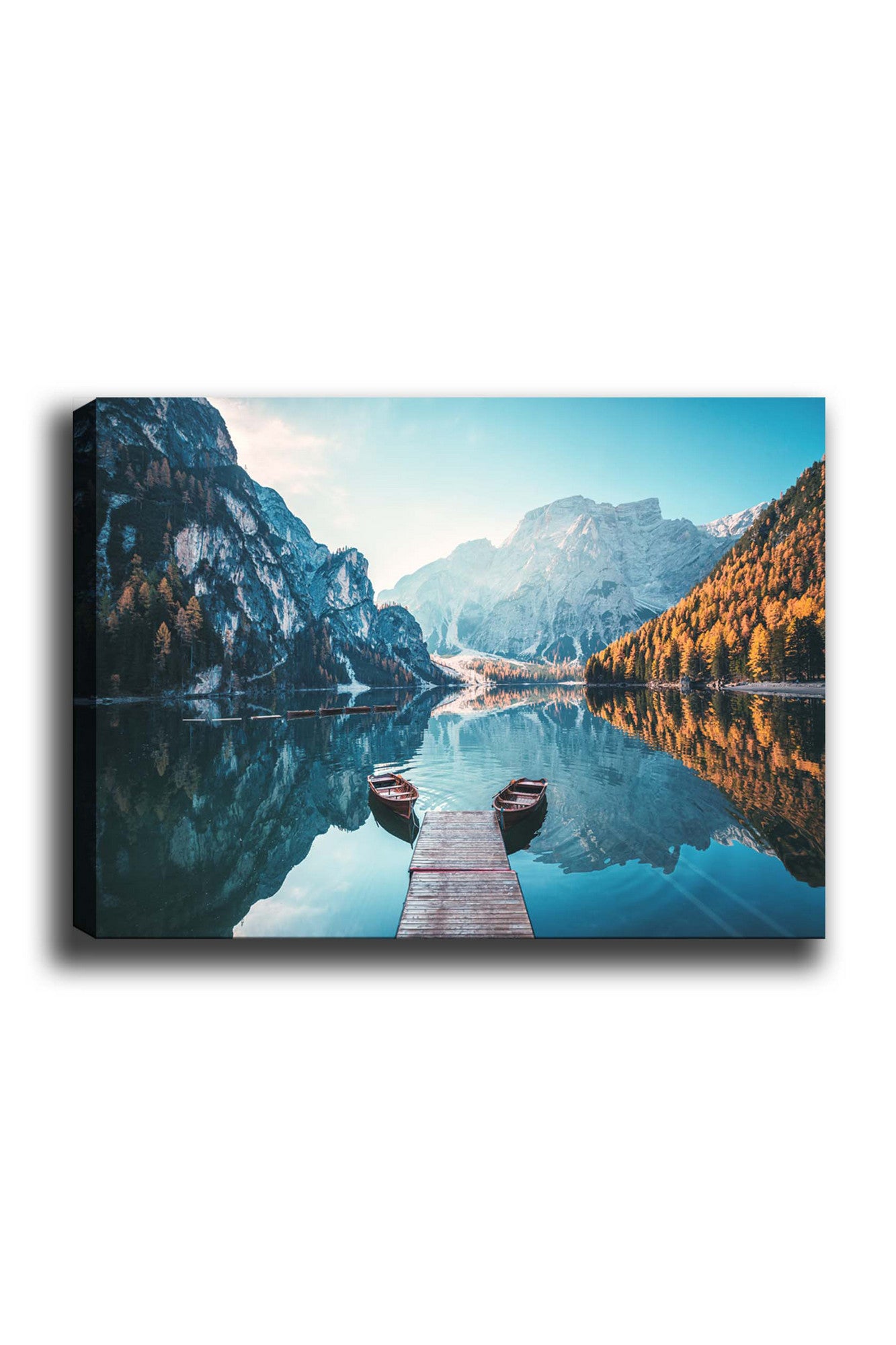 Impressionante pintura decorativa em tela, 70 x 100 cm | 100% tela, 100% moldura de madeira (3 cm de espessura) | Perfeito para amantes de decoração e arte