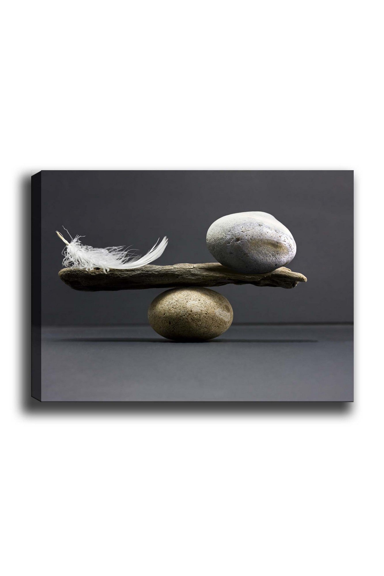 Impressionante pintura decorativa em tela, 70 x 100 cm | 100% tela, 100% moldura de madeira (3 cm de espessura) | Perfeito para amantes de decoração e arte