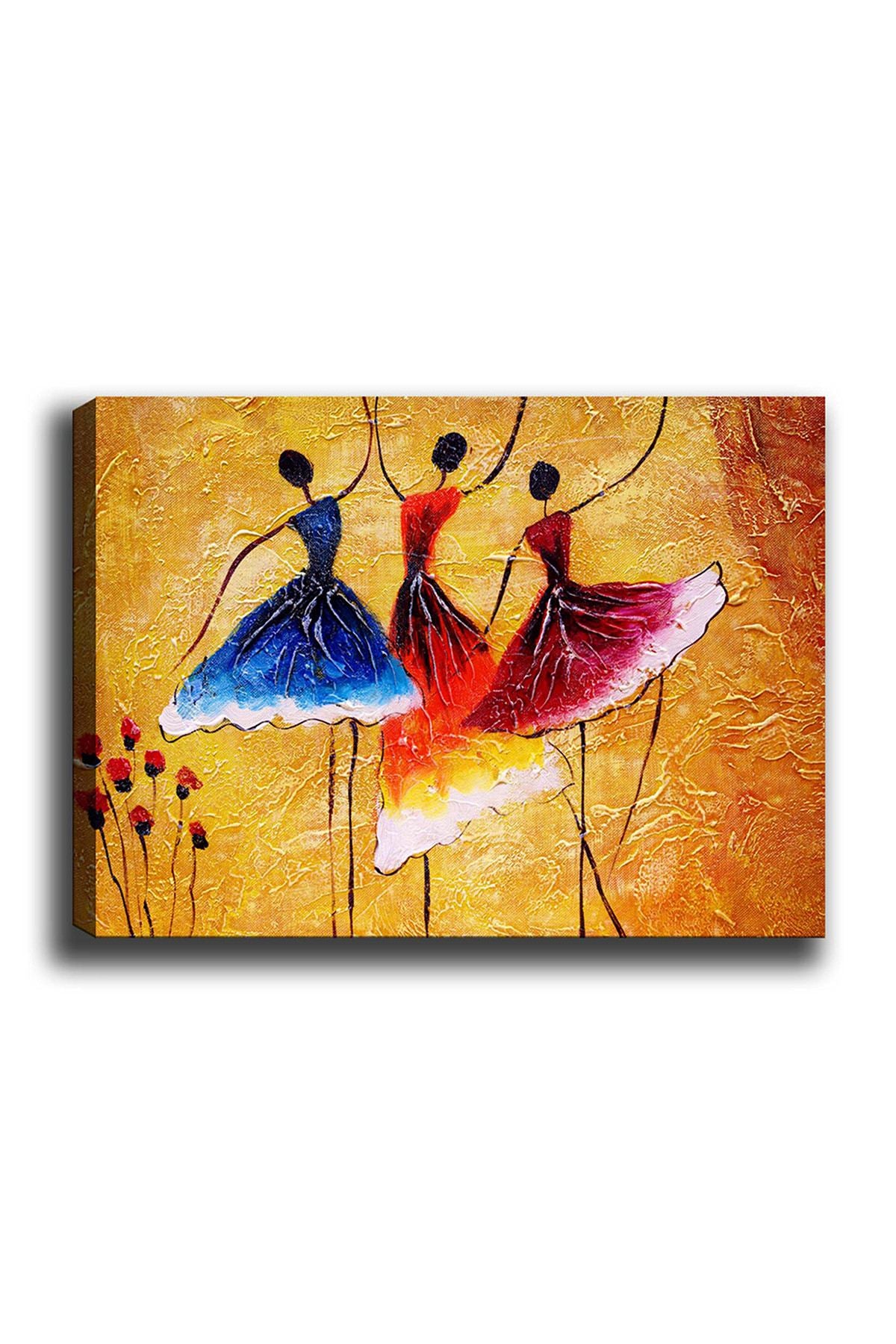 Impressionante pintura decorativa em tela, 70 x 100 cm | 100% tela, 100% moldura de madeira (3 cm de espessura) | Perfeito para amantes de decoração e arte
