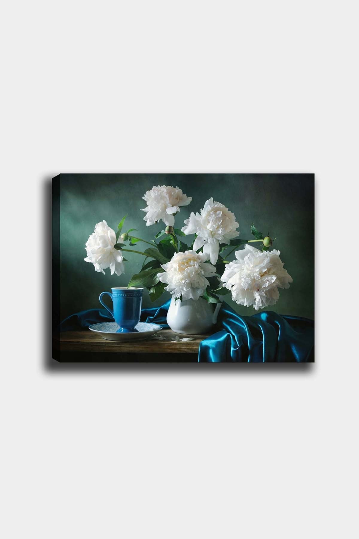 Impressionante pintura decorativa em tela, 50 x 70 cm | 100% tela, 100% moldura de madeira (3 cm de espessura) | Perfeita para amantes de decoração e arte