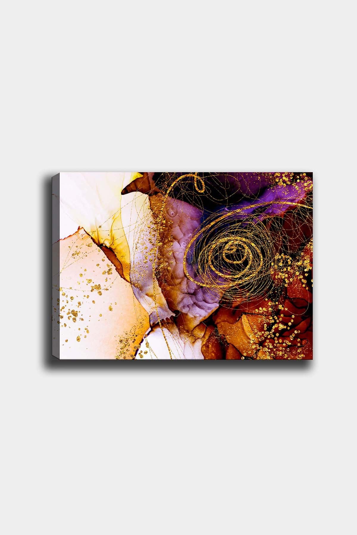 Impressionante pintura decorativa em tela, 50 x 70 cm | 100% tela, 100% moldura de madeira (3 cm de espessura) | Perfeita para amantes de decoração e arte