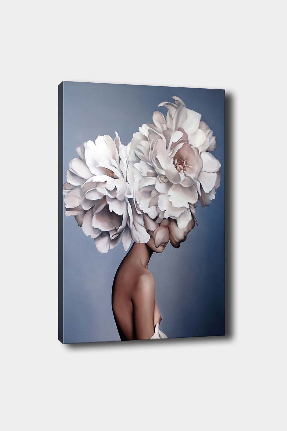 Impressionante pintura decorativa em tela, 50 x 70 cm | 100% tela, 100% moldura de madeira (3 cm de espessura) | Perfeita para amantes de decoração e arte