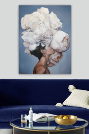 Pintura decorativa em tela – 70 x 100 cm – madeira – 100% tela