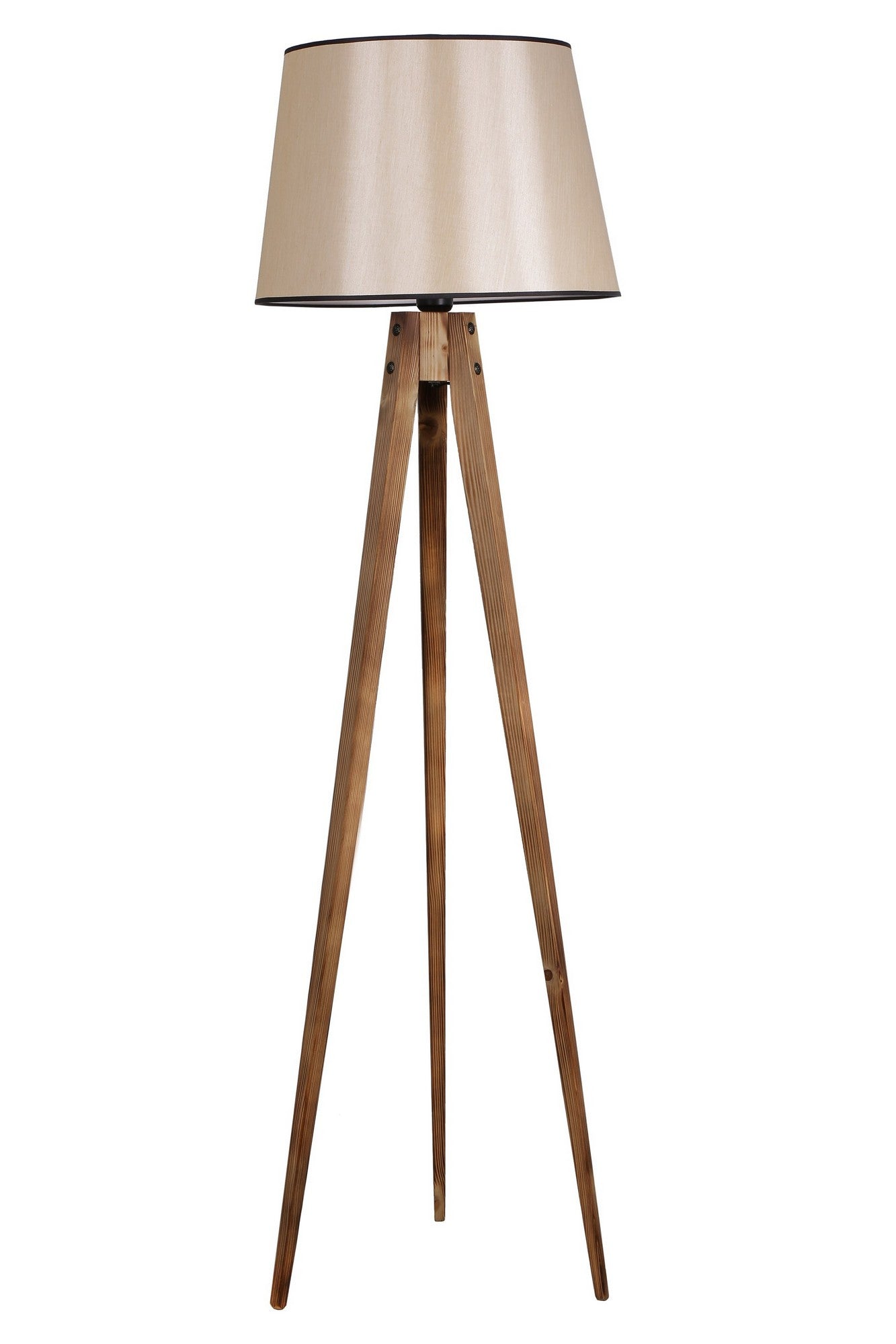 Candeeiro de Pé-Tripod-Marrom