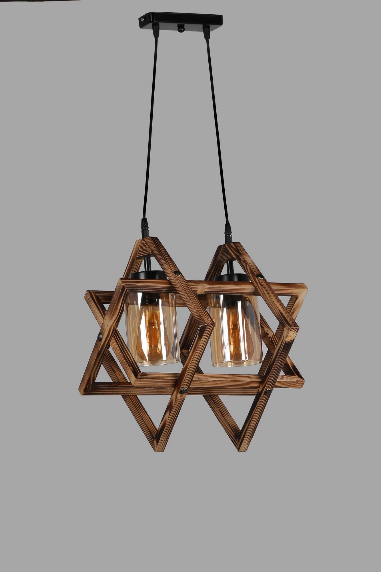 Candeeiro de Teto  - Berlin - Marrom