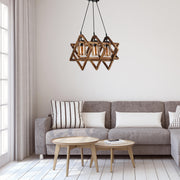 Candeeiro de Teto  - Berlin - Marrom