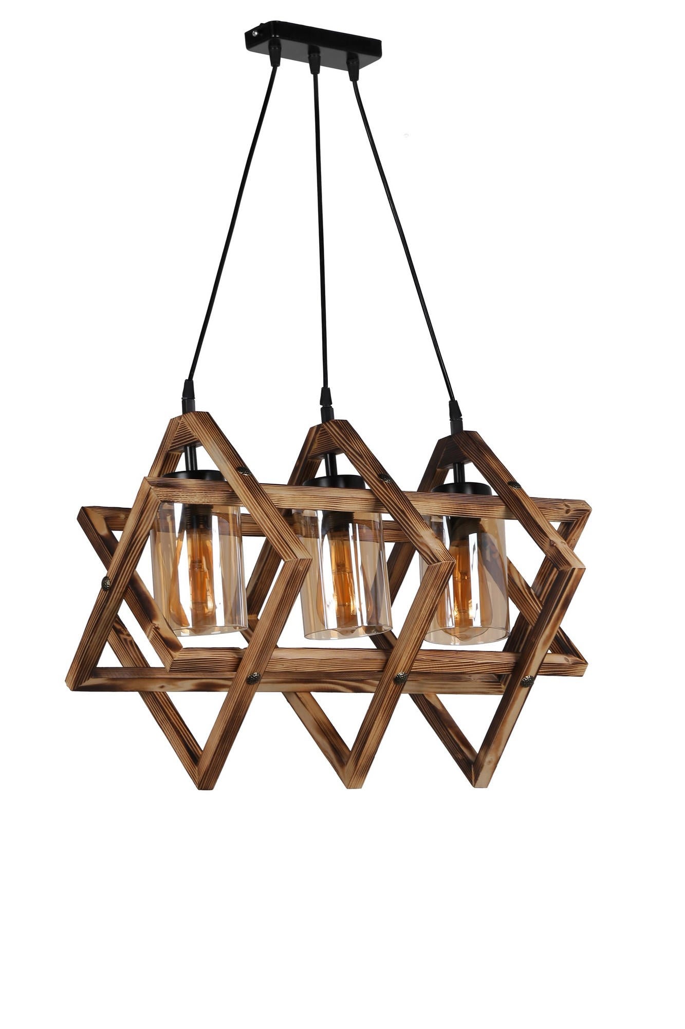 Candeeiro de Teto  - Berlin - Marrom