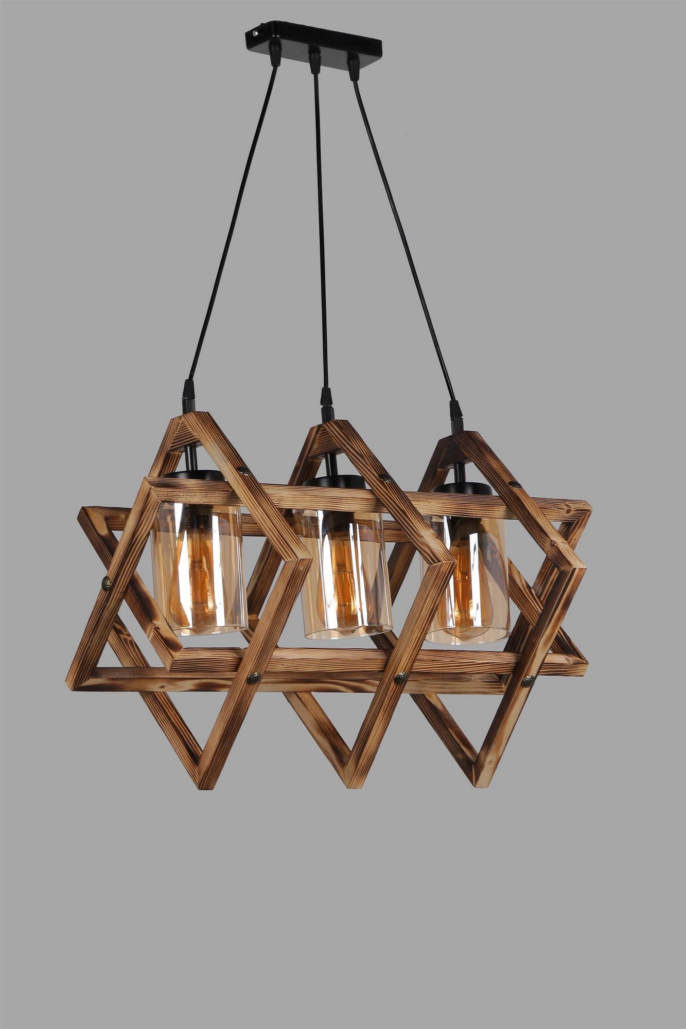 Candeeiro de Teto  - Berlin - Marrom