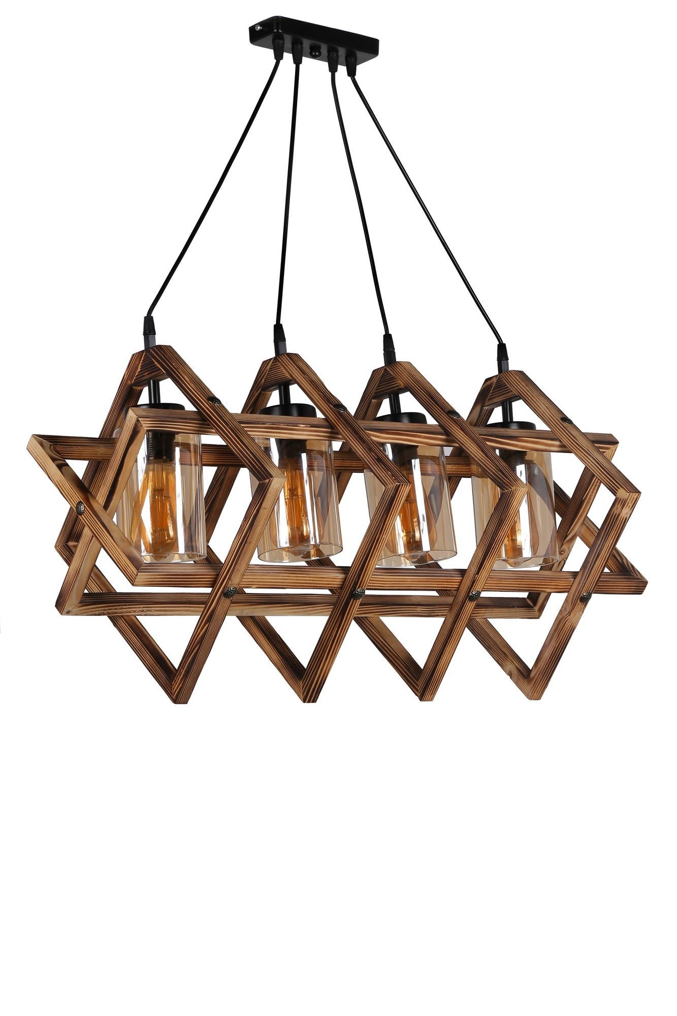 Candeeiro de Teto  - Berlin - Marrom