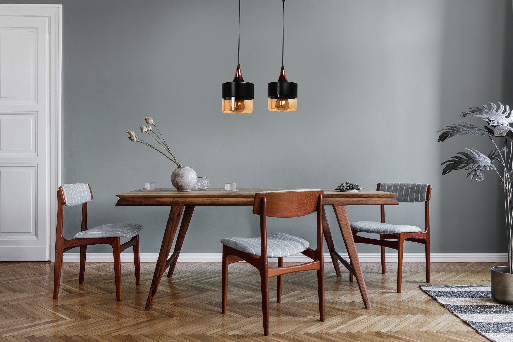 Candeeiro de Teto  - Sahra - Preto