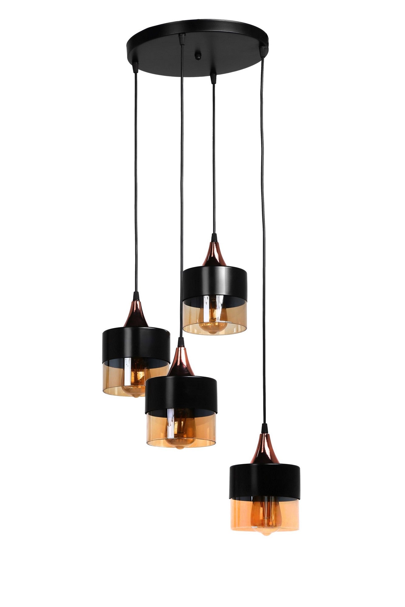 Candeeiro de Teto  - Sahra - Preto