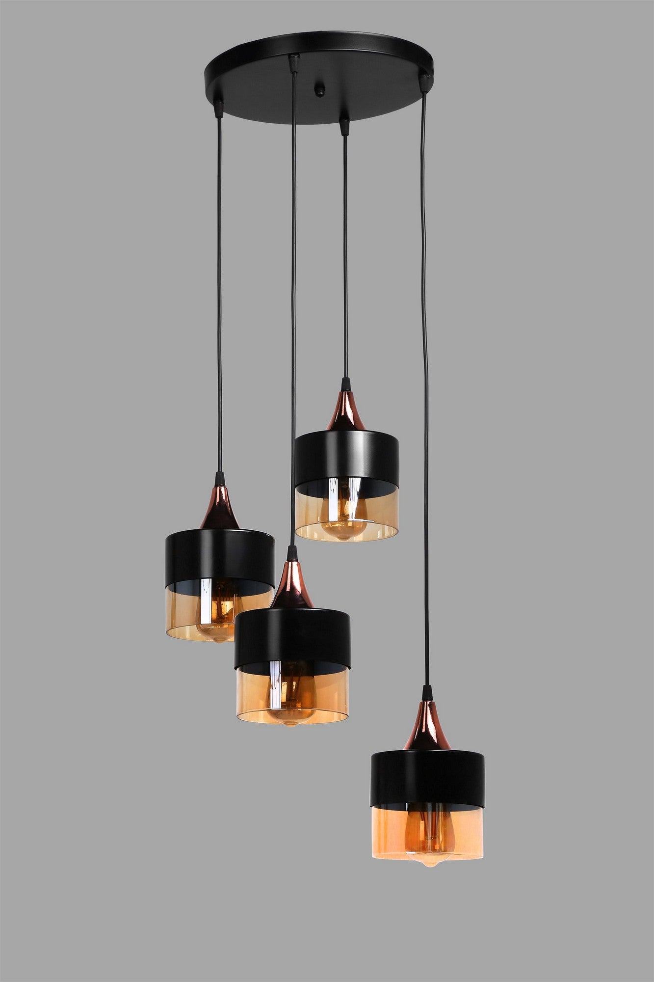 Candeeiro de Teto  - Sahra - Preto