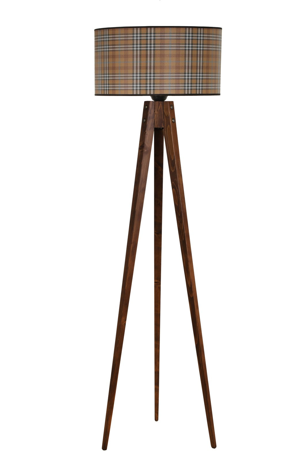 Candeeiro de Pé – 153 cm – Multicolorido – Madeira